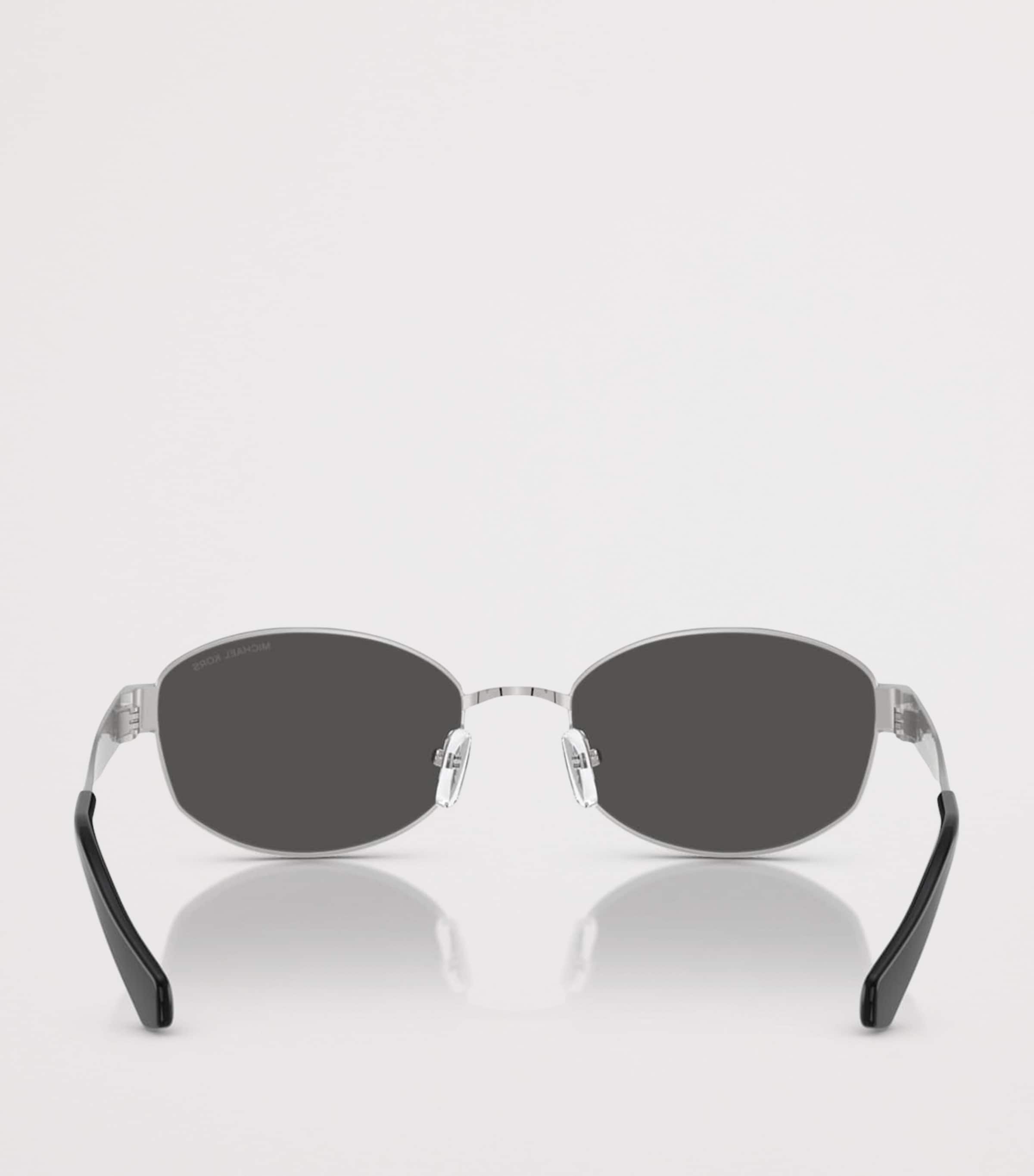 Michael Kors Monte Carlo Oval Sunglasses Silver Image 4