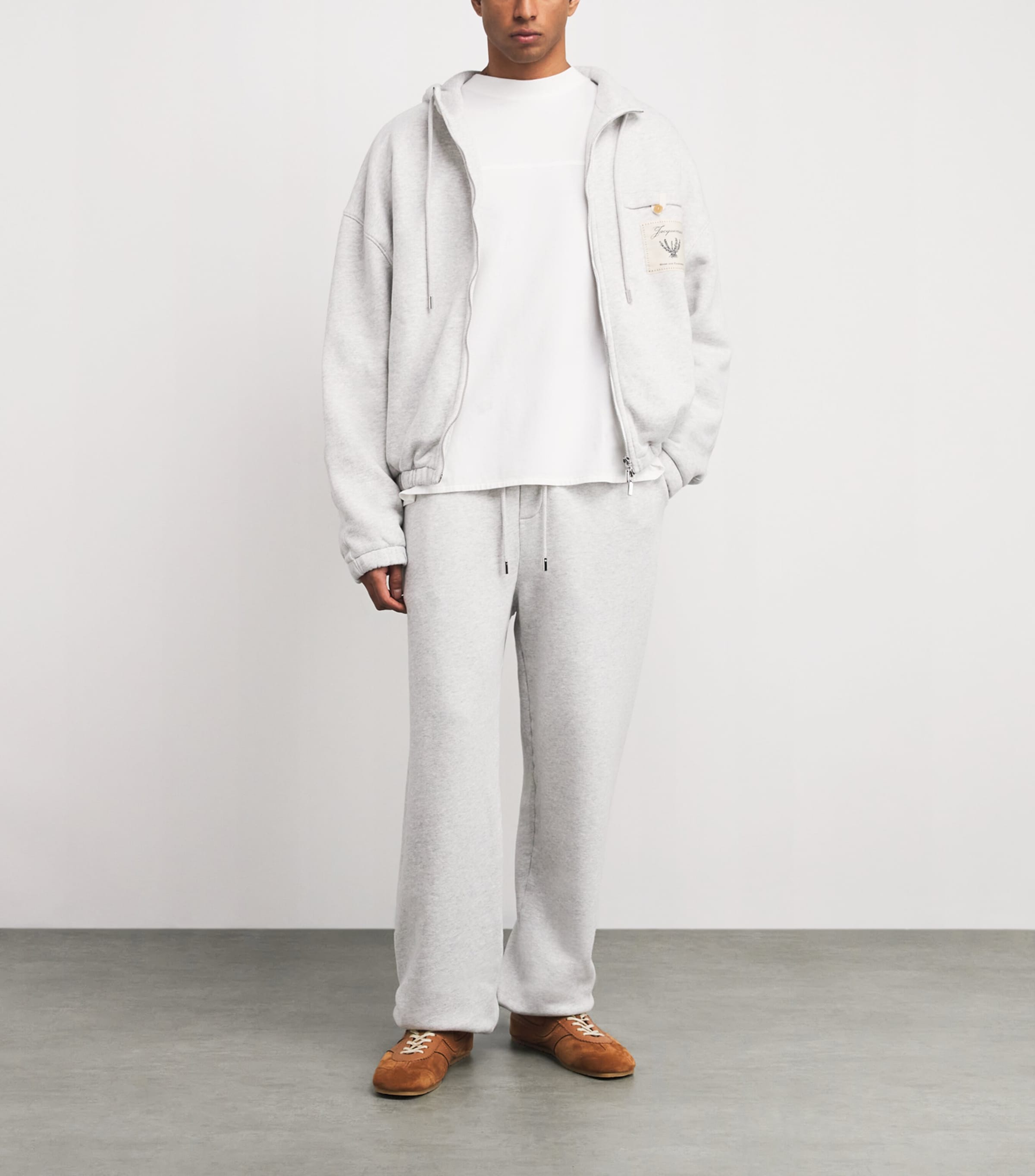 Cotton Torneo Sweatpants ROSEMARY LBL GRY-9CI Image 2