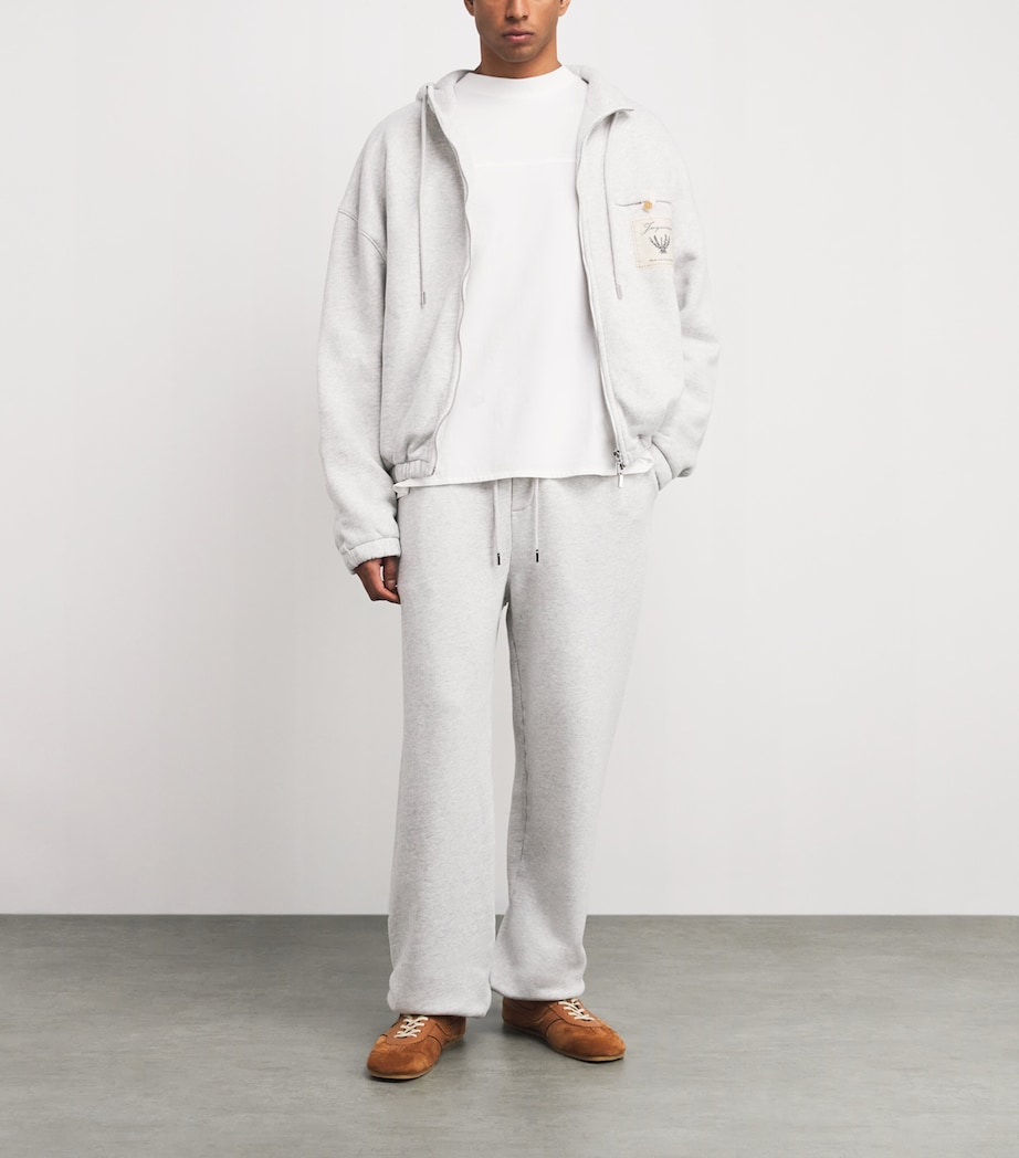 Cotton Torneo Sweatpants ROSEMARY LBL GRY-9CI Image 2