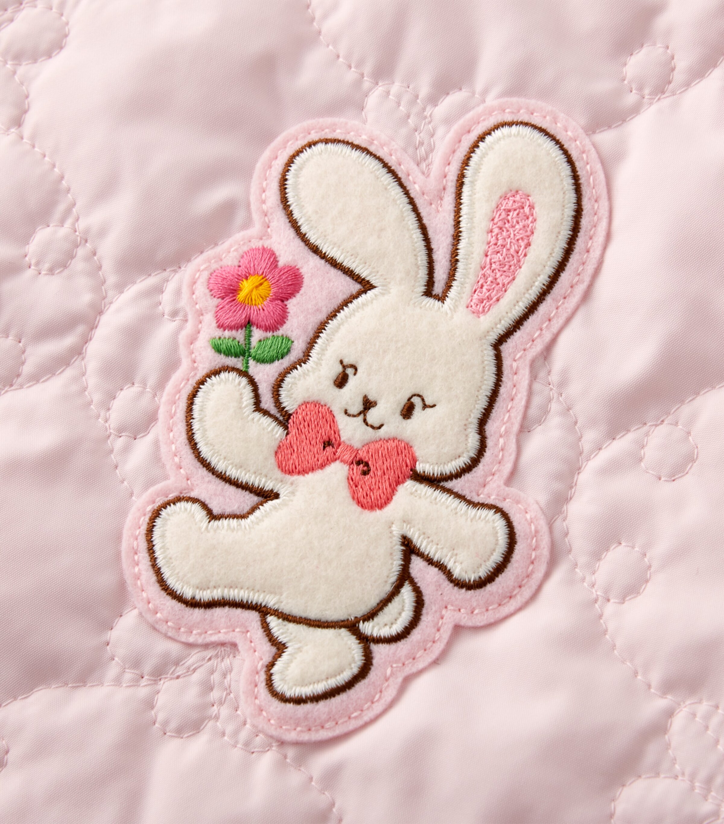 Quilted Bunny Appliqué Vest (2-7 Years) 8 Image 4