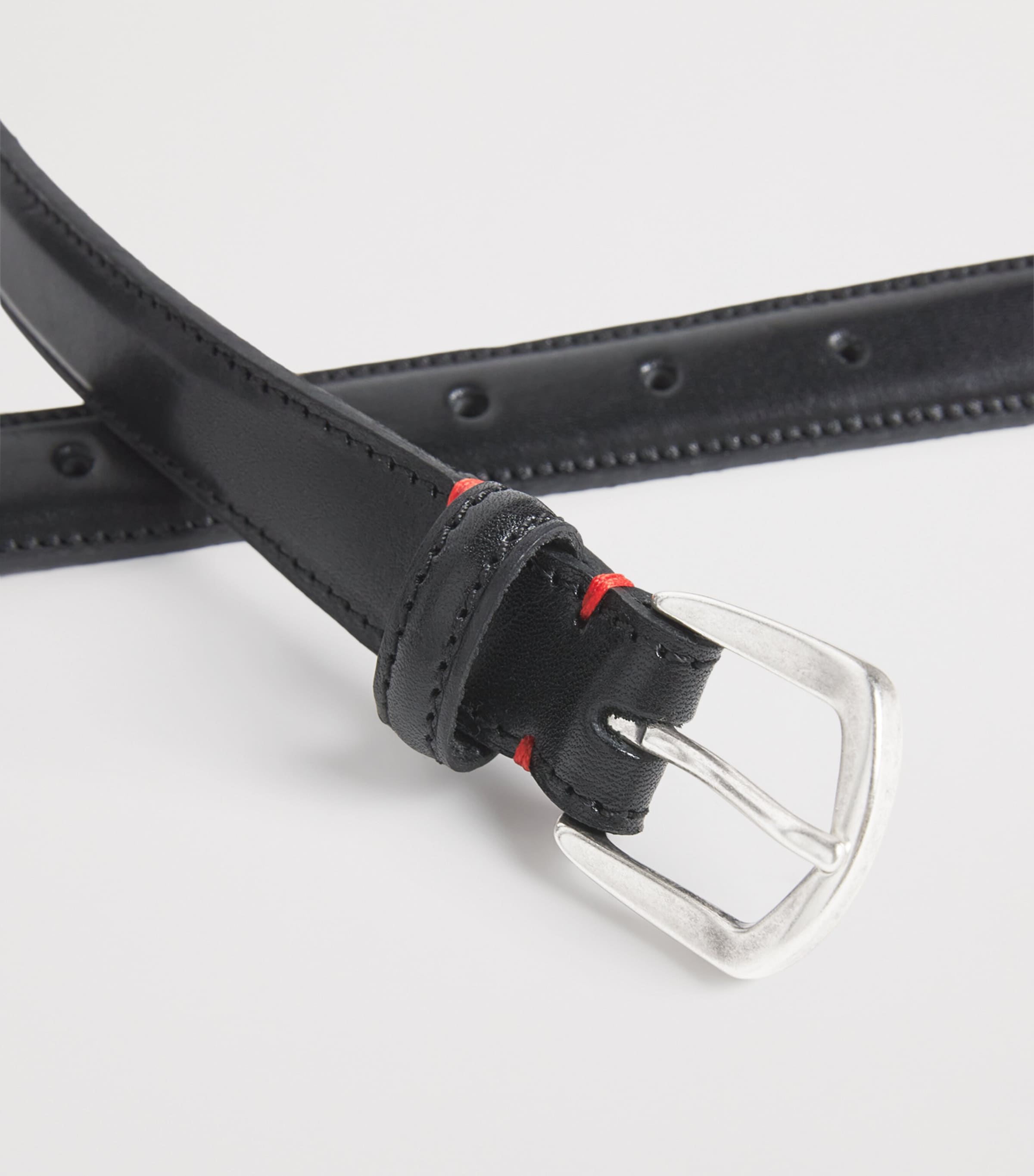 Leather Belt NERO Image 5