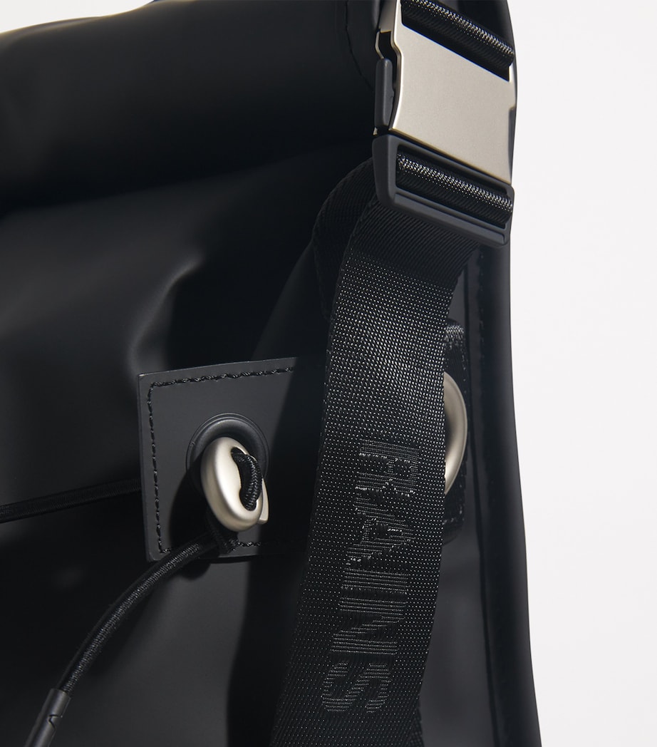 Rains Waterproof Trail Cord Rolltop Backpack Black Image 6