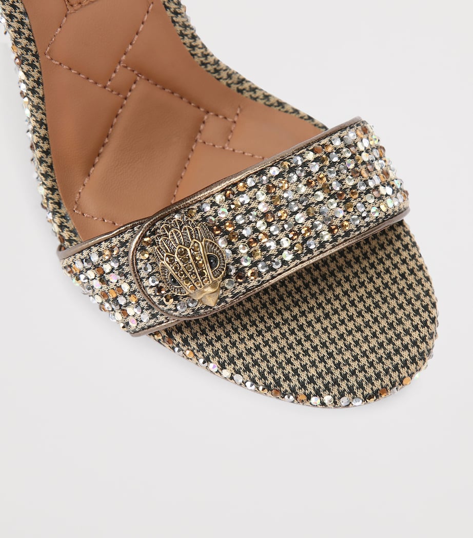 Embellished Langley Heeled Sandals BEIGE COMB Image 3