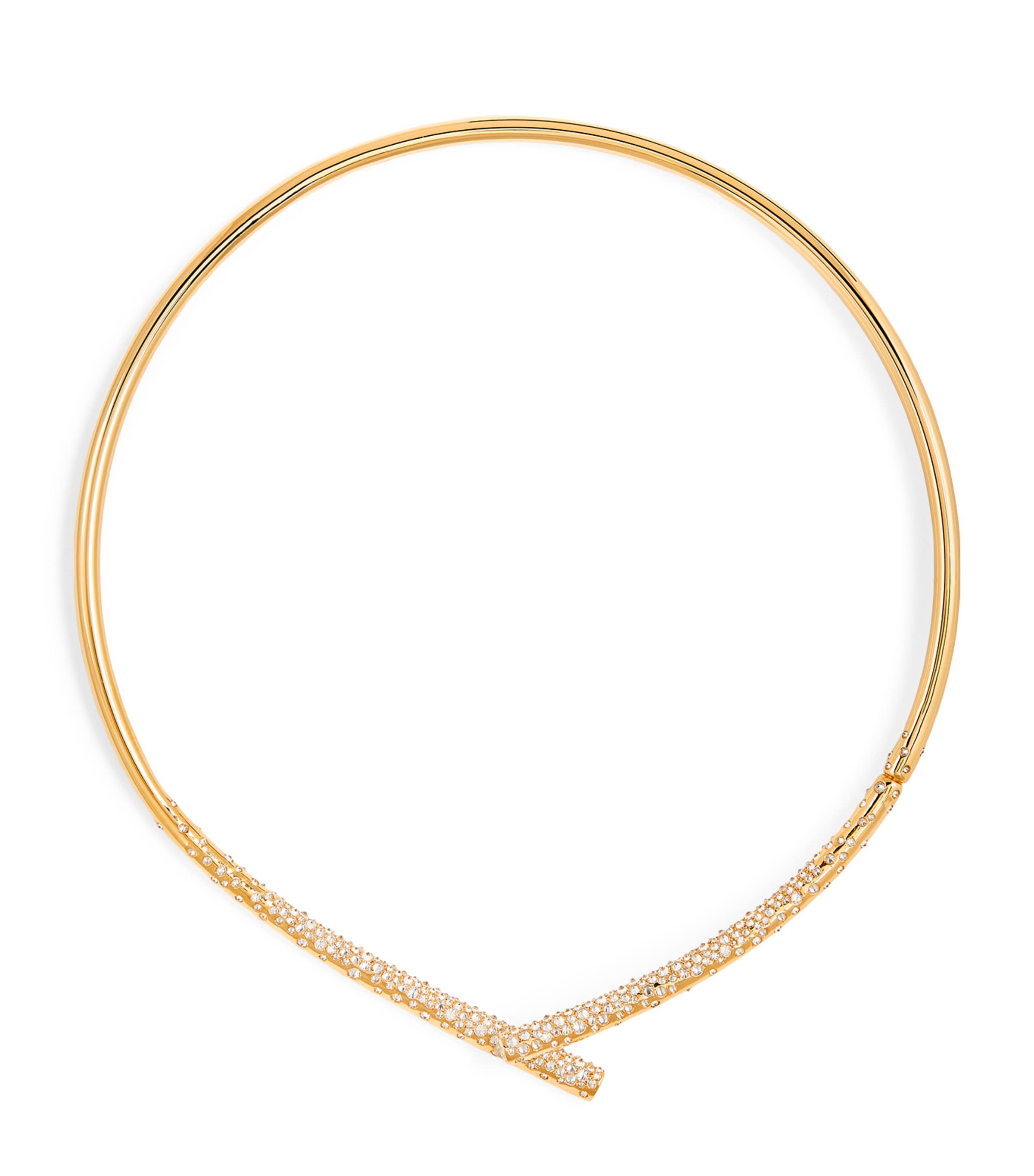 Tabayer Yellow Gold And Diamond Oera Edition 03 Choker