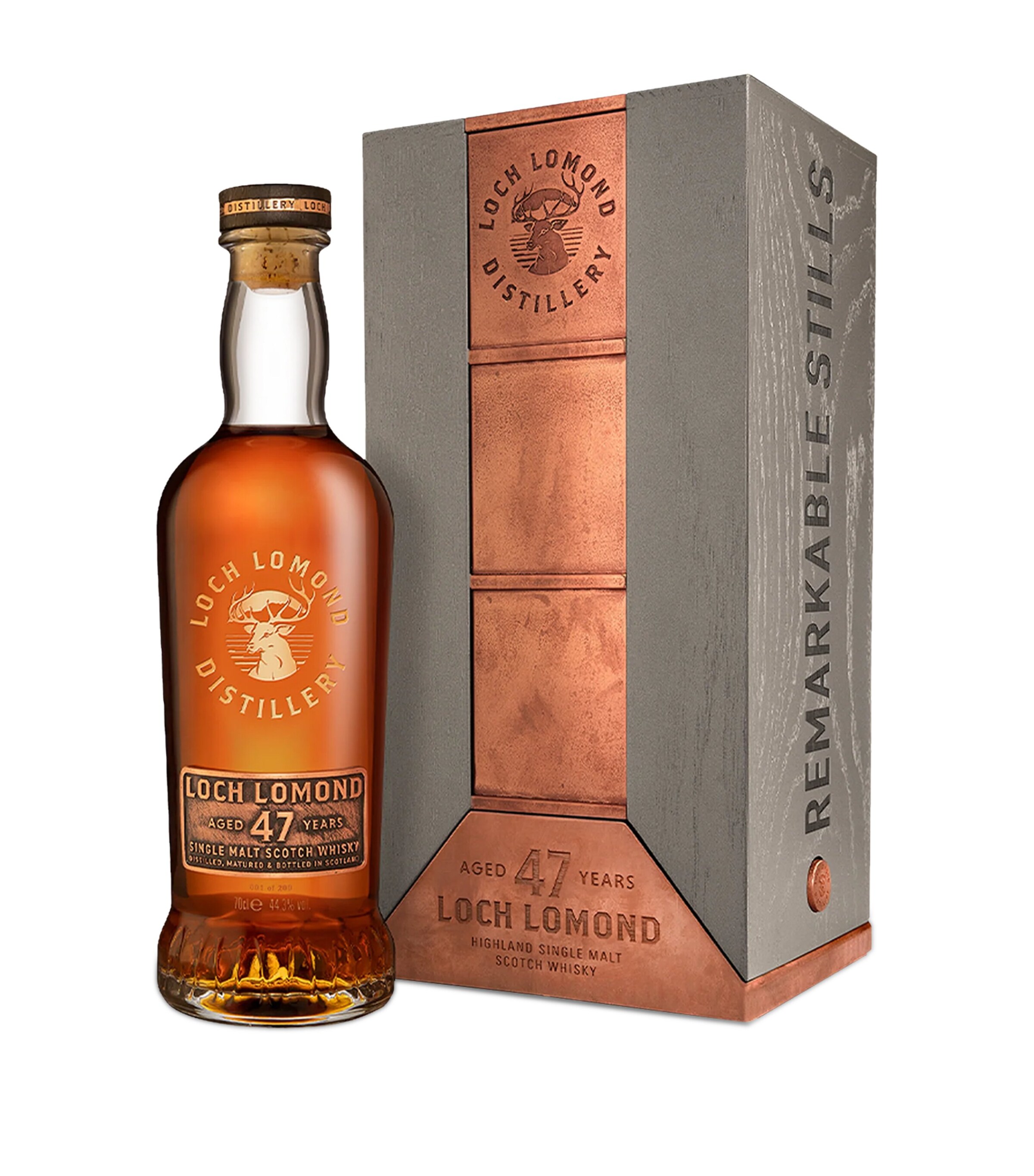 Loch Lomond Remarkable Stills Series 47-Year-Old Single Malt Whisky (70cl) Image 1