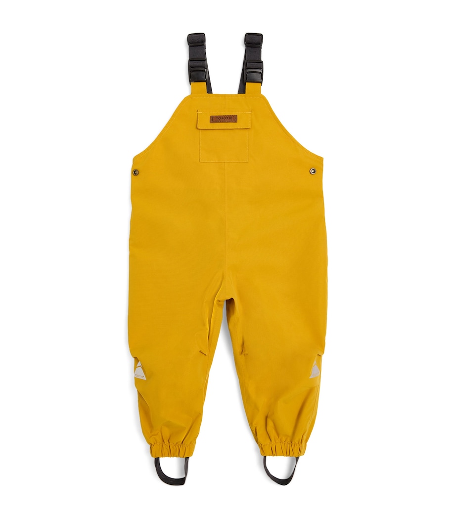 TOASTIE All Season Waterproof Dungarees (12-36 Months) Butterscotch Yellow Image 1