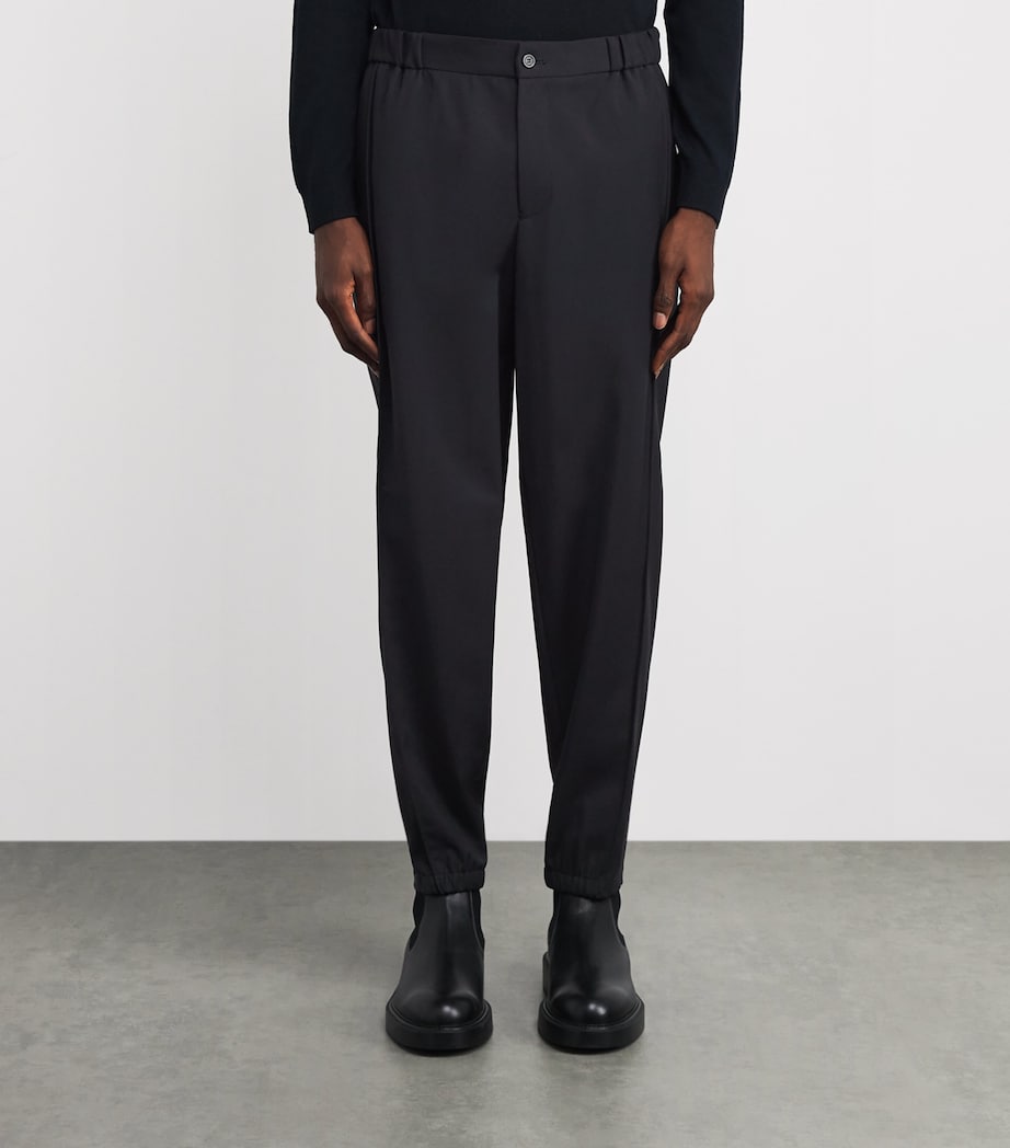 Virgin Wool Cuffed Trousers 922 Image 3