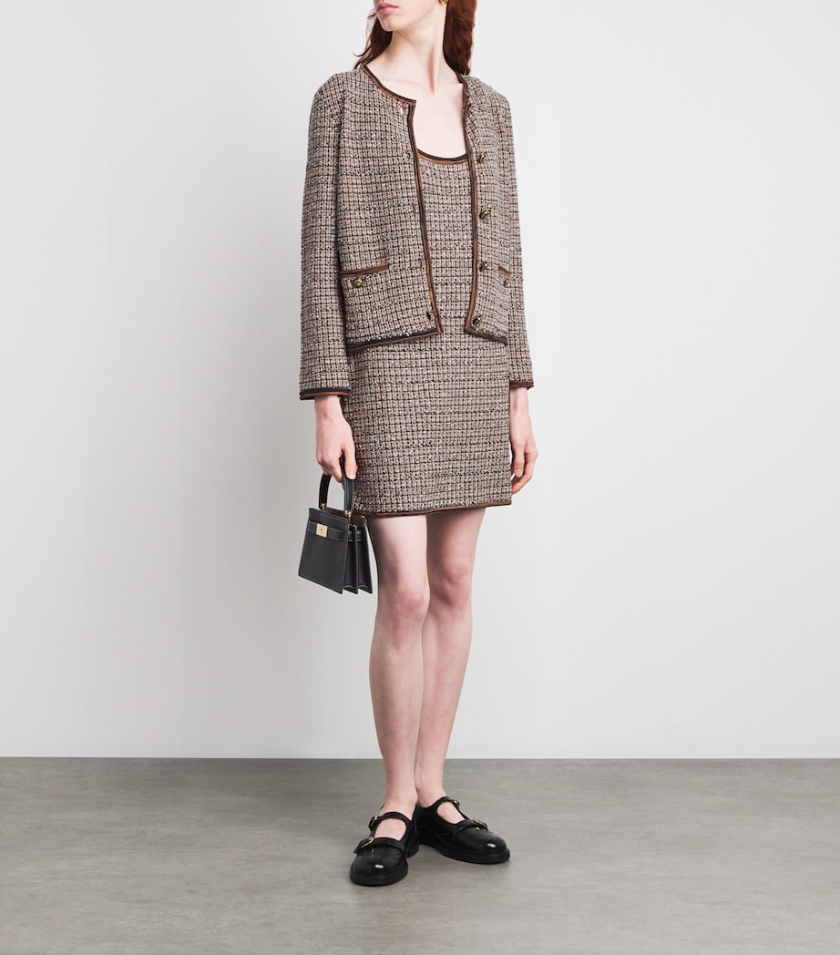 Slubbed Bassette Mini Dress N0829 ACORN MULTI Image 2