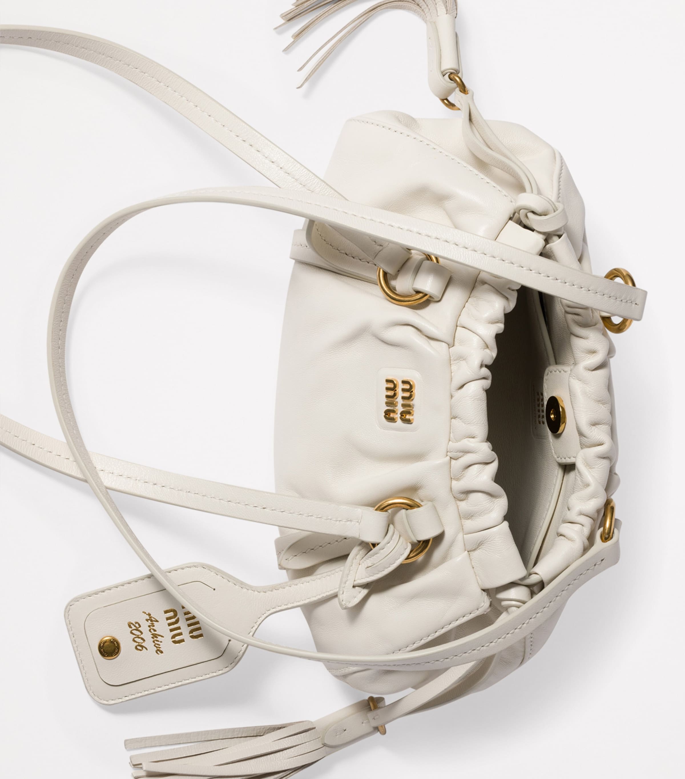Miu Miu Mini Leather Joie Shoulder Bag Harrods UK