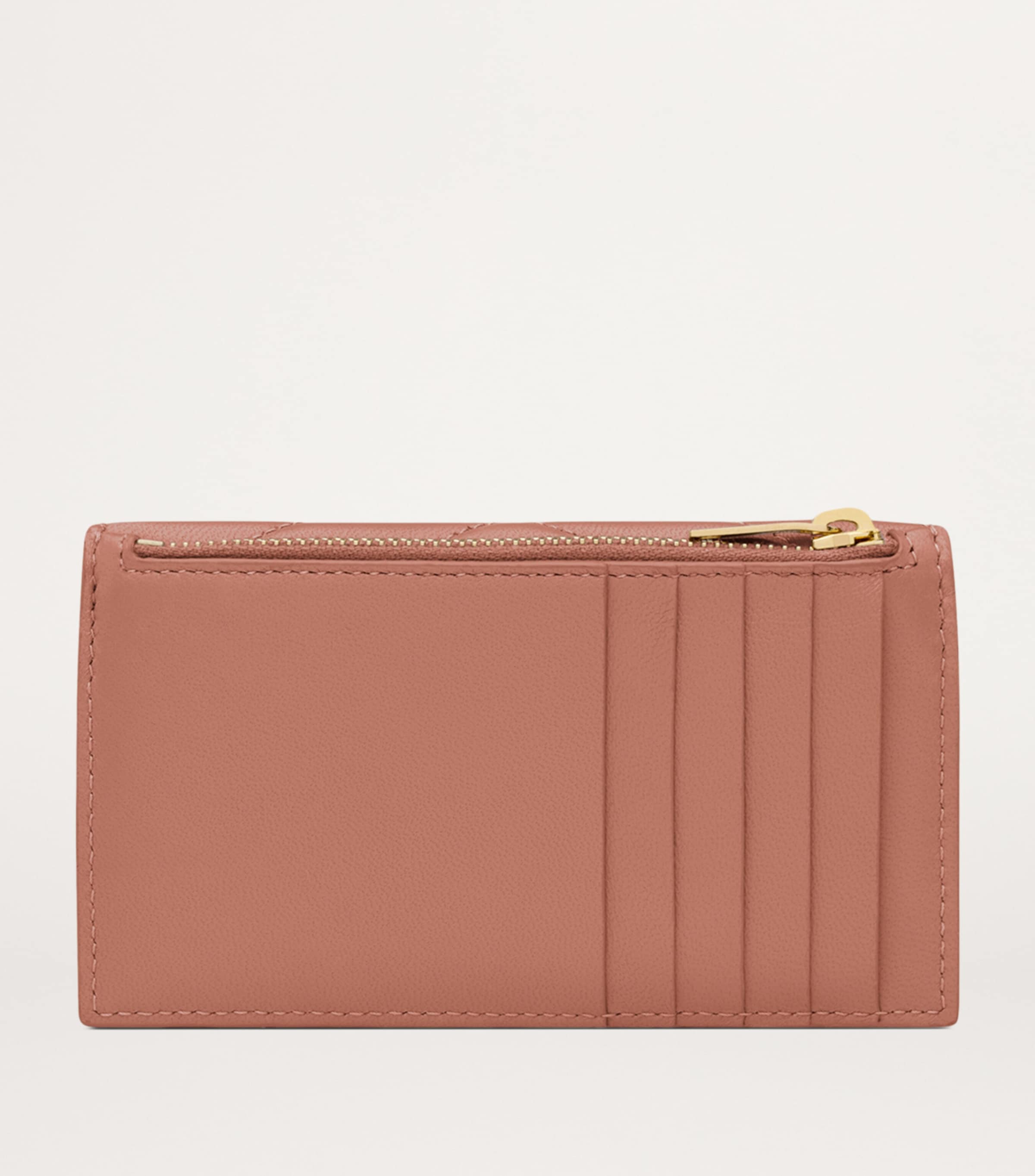 Leather Fragments Flap Card Holder 5922 Image 2