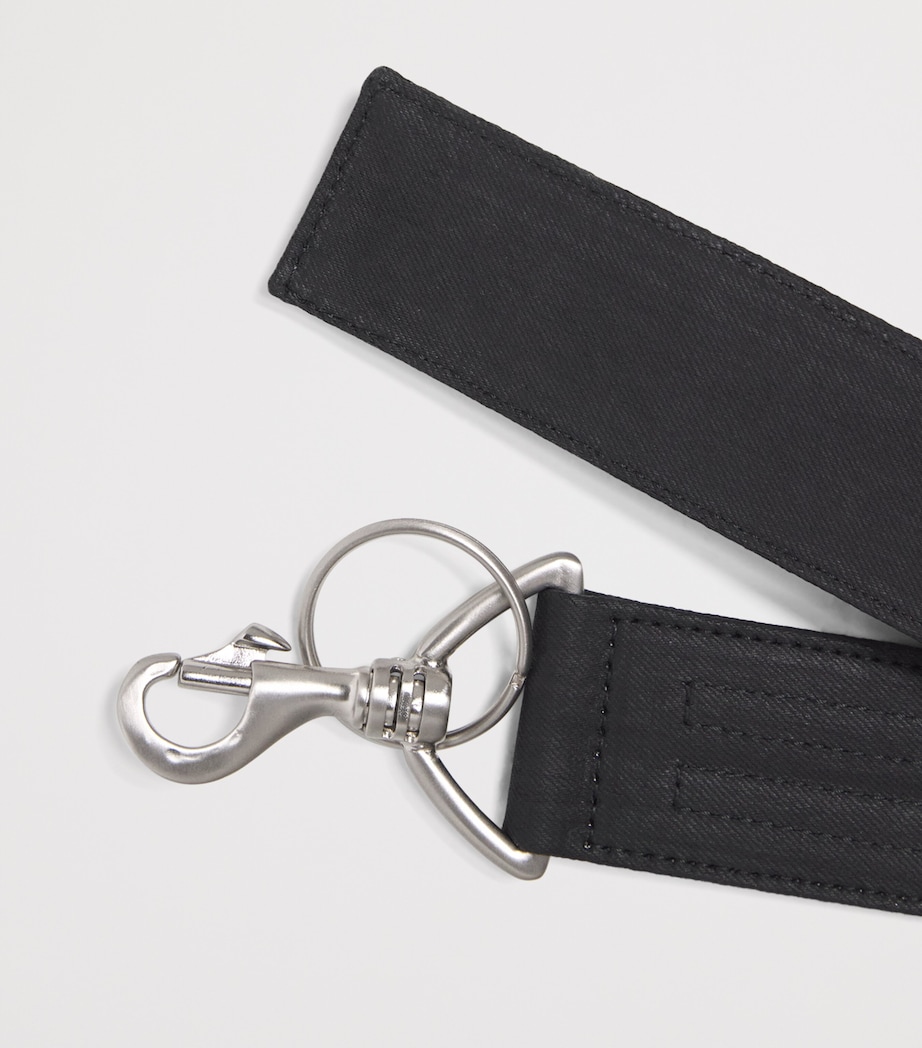 Rick Owens Temple of Love Keyring Black/pearl Image 3