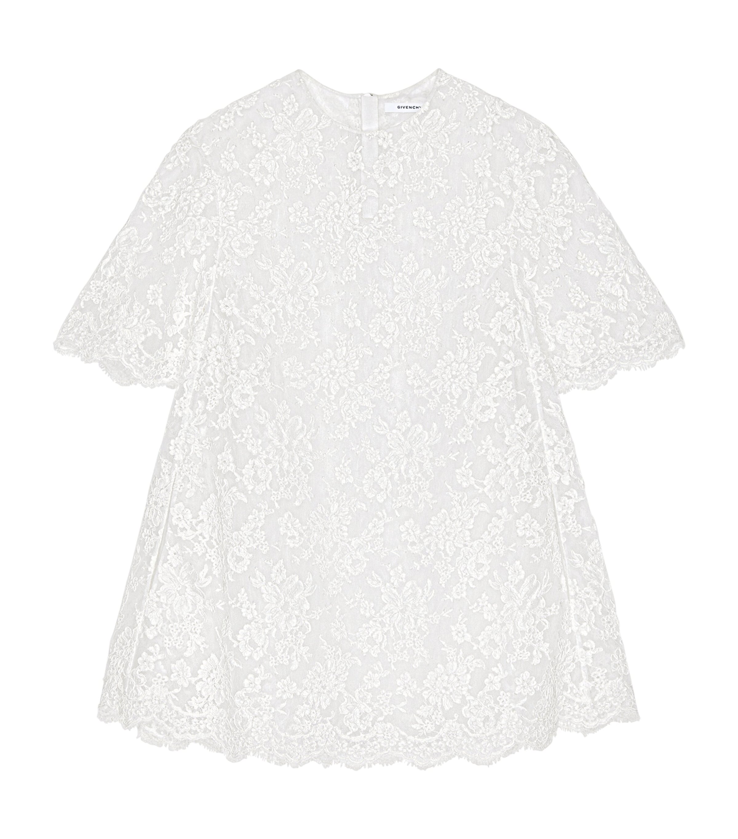 Givenchy Womens Lace Floral Mini Dress Image 1