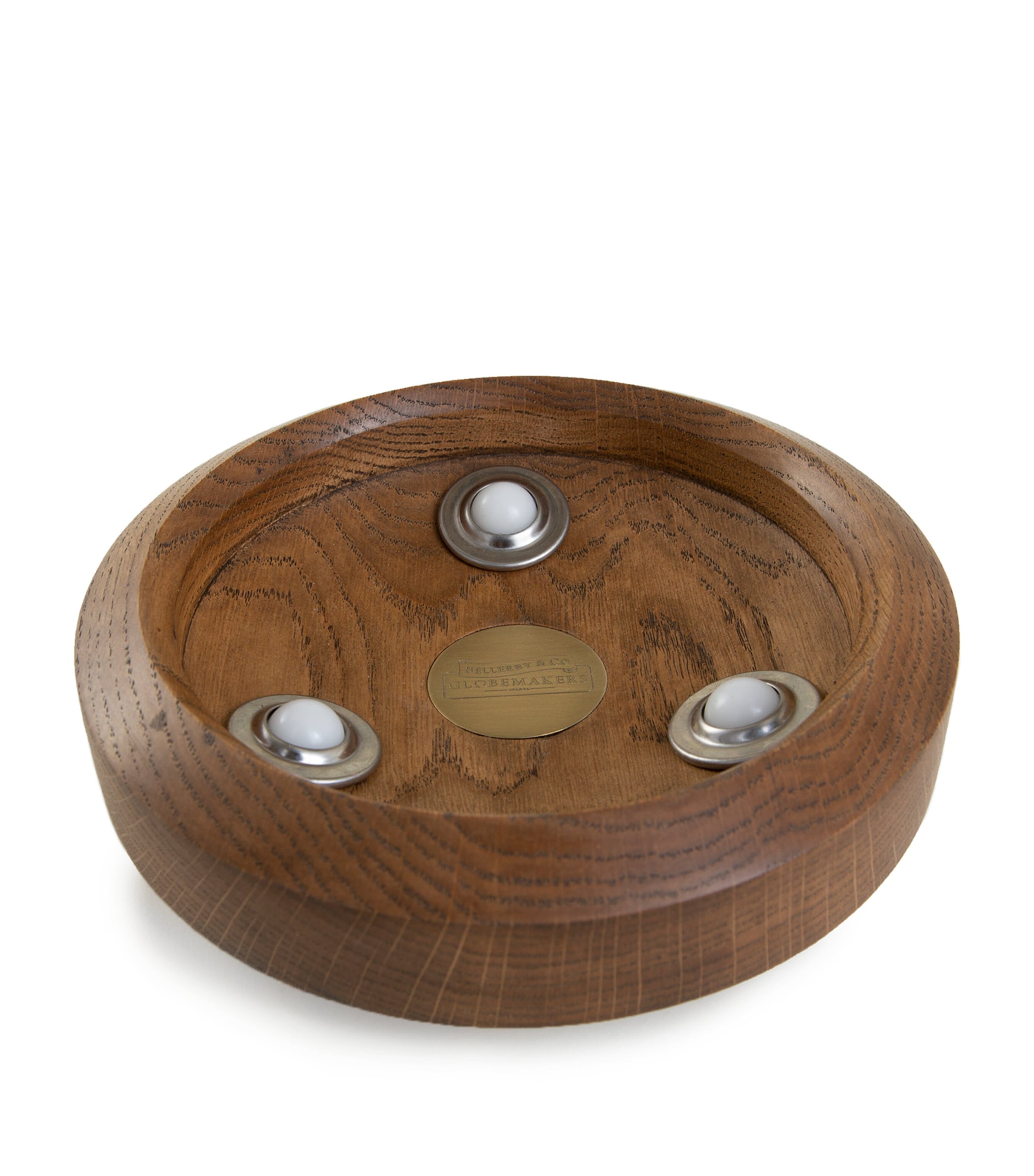 Bellerby The Oak Albion Desk Globe (22cm) Yellow Ochre Image 4