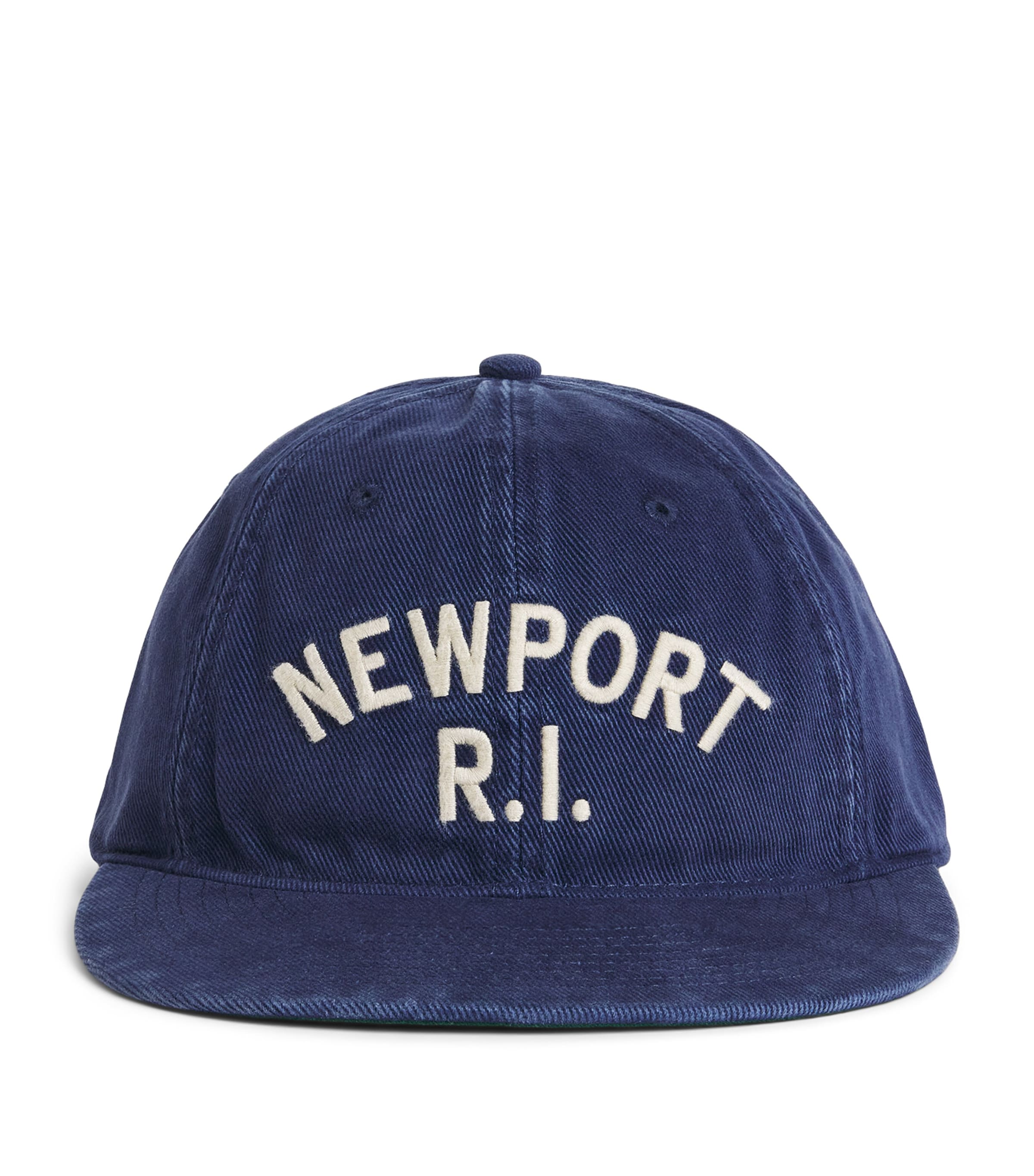 Polo Ralph Lauren Cotton Newport Baseball Cap Newport Navy Image 1