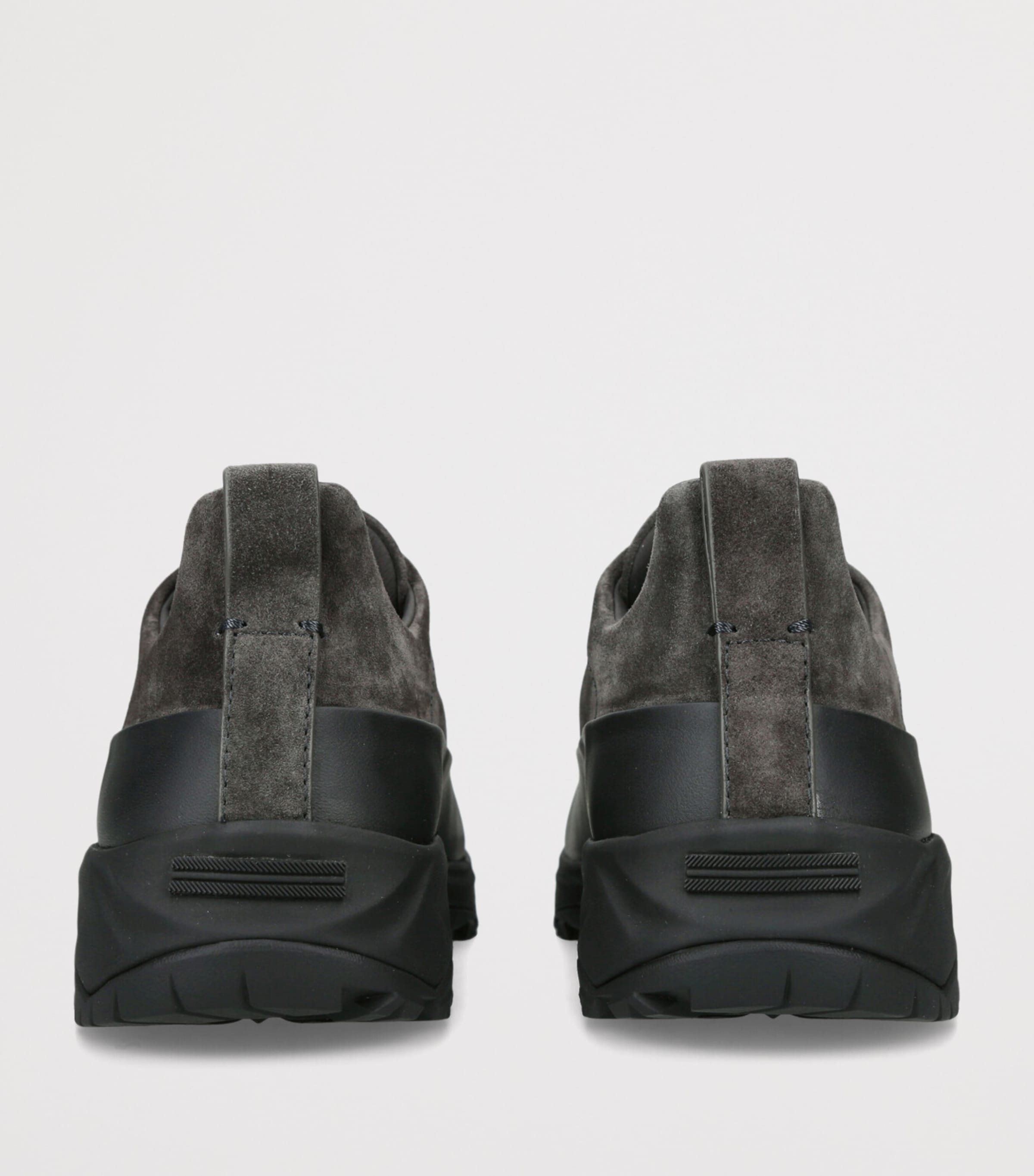 Suede Triple Stitch Monte Sneakers GREY/DARK Image 2