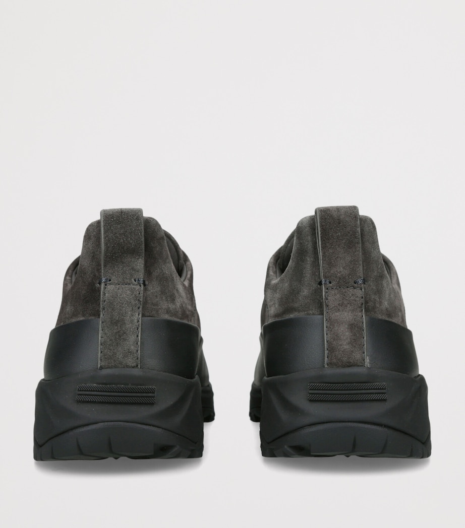 Suede Triple Stitch Monte Sneakers GREY/DARK Image 2