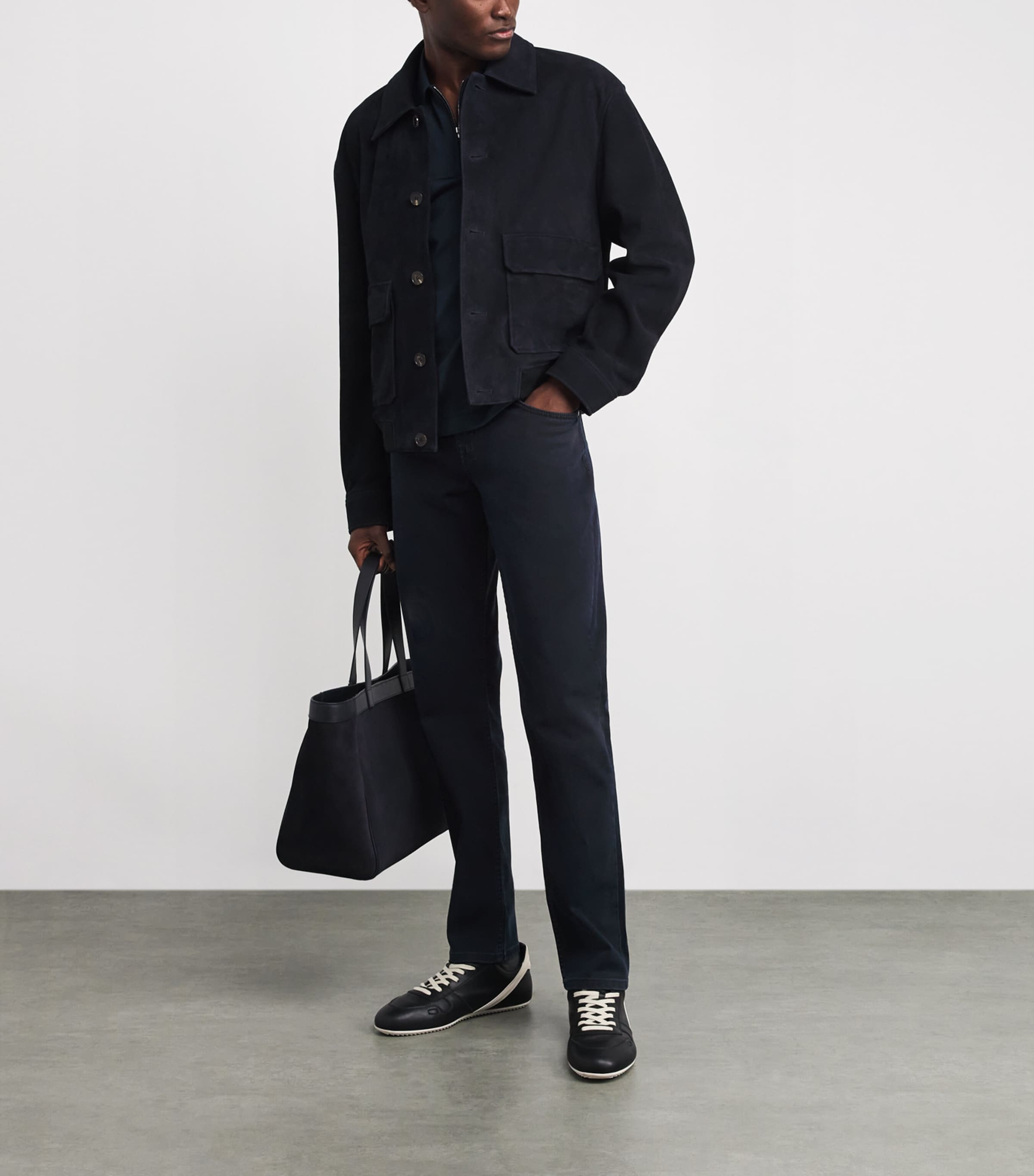 Slimmy Tapered Jeans BLUE BLACK Image 2