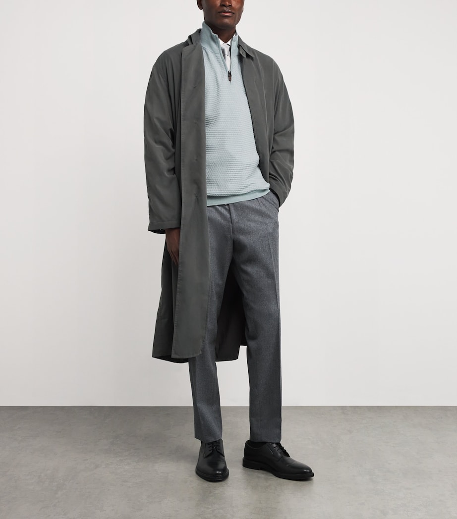 Wool Zip-Up Sweatshirt 819 Image 2