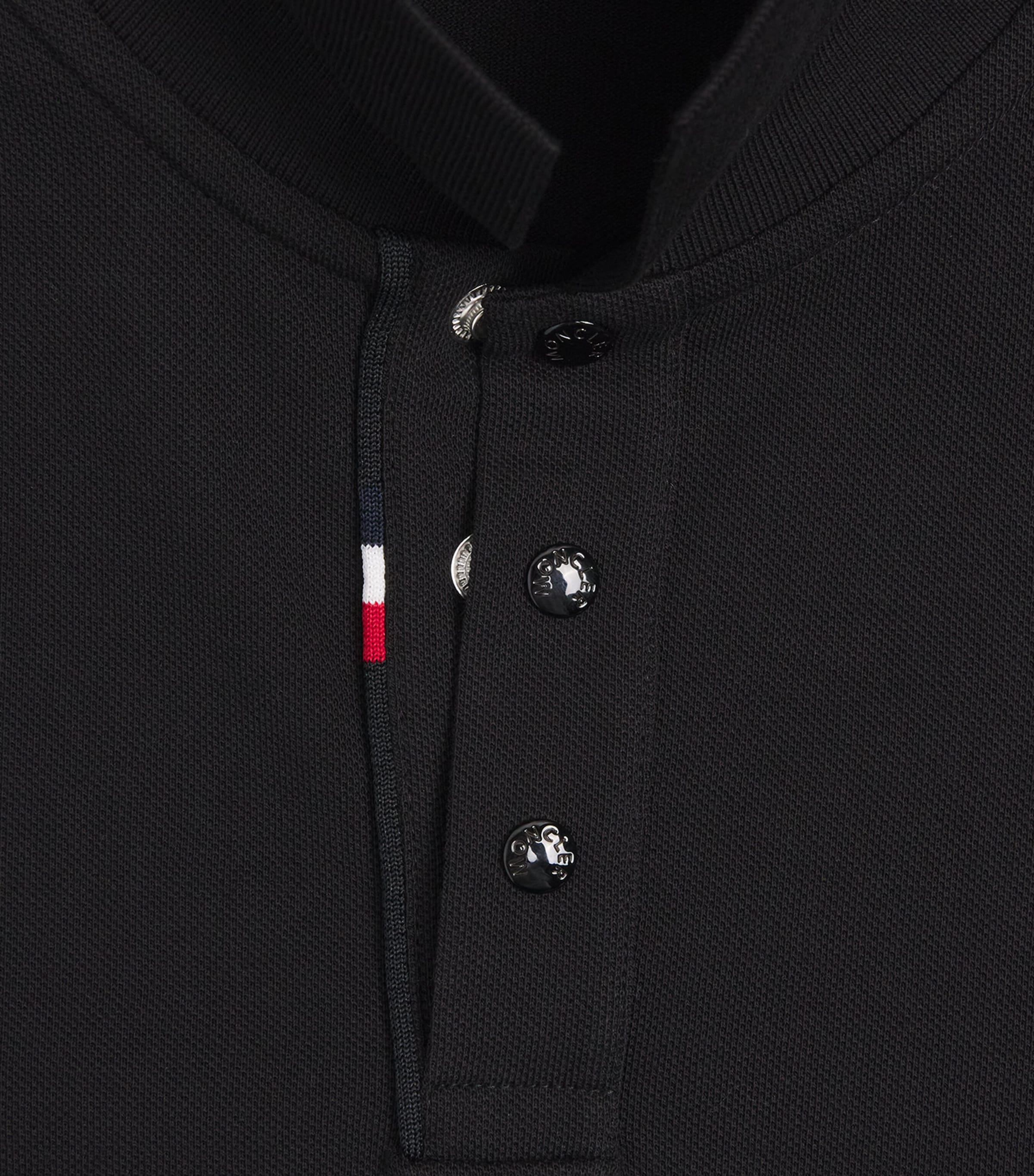 Moncler Mens Cotton Polo Shirt Image 6