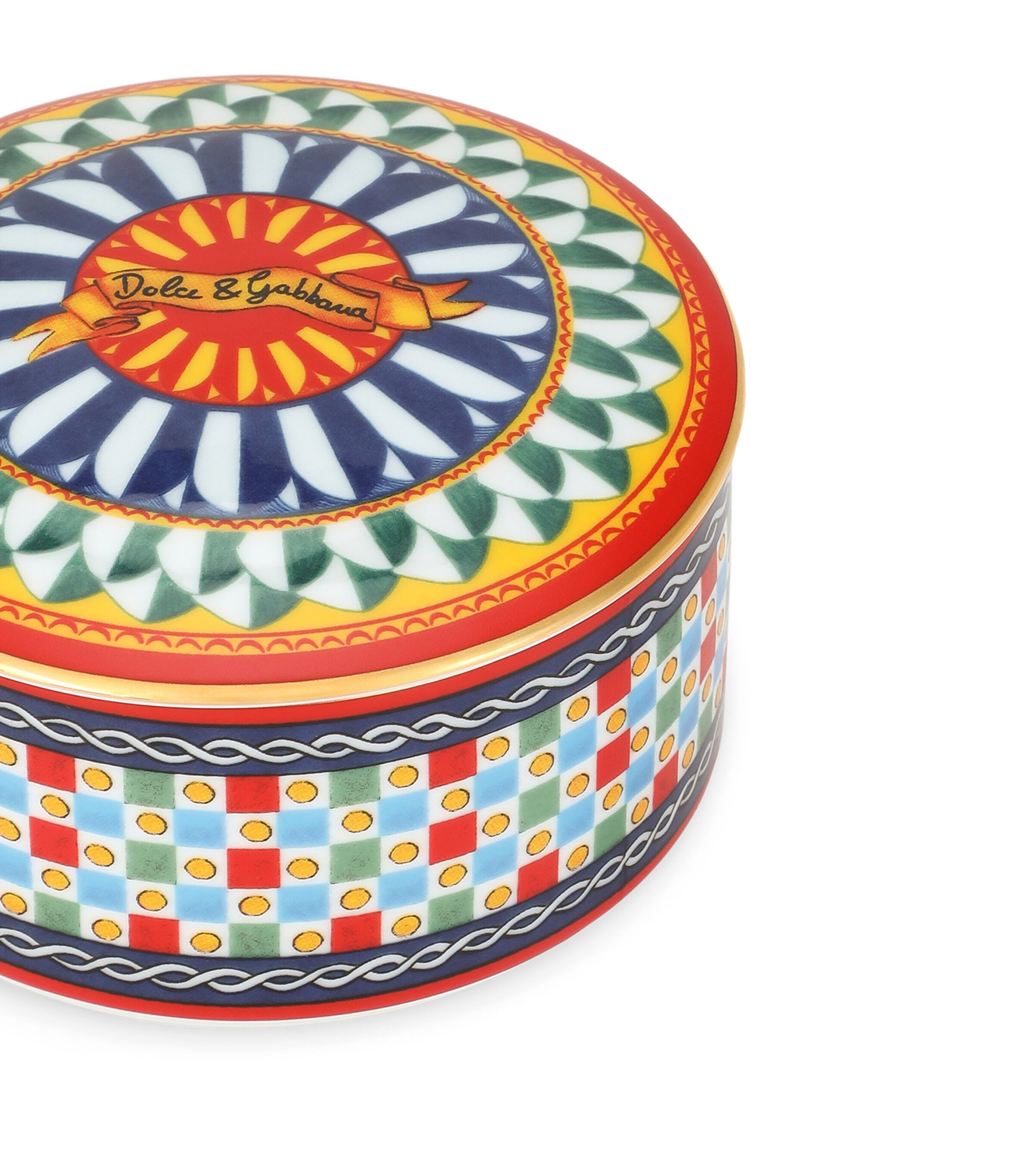 Dolce&Gabbana Casa Porcelain Carretto Trinket Box Carretto Image 4