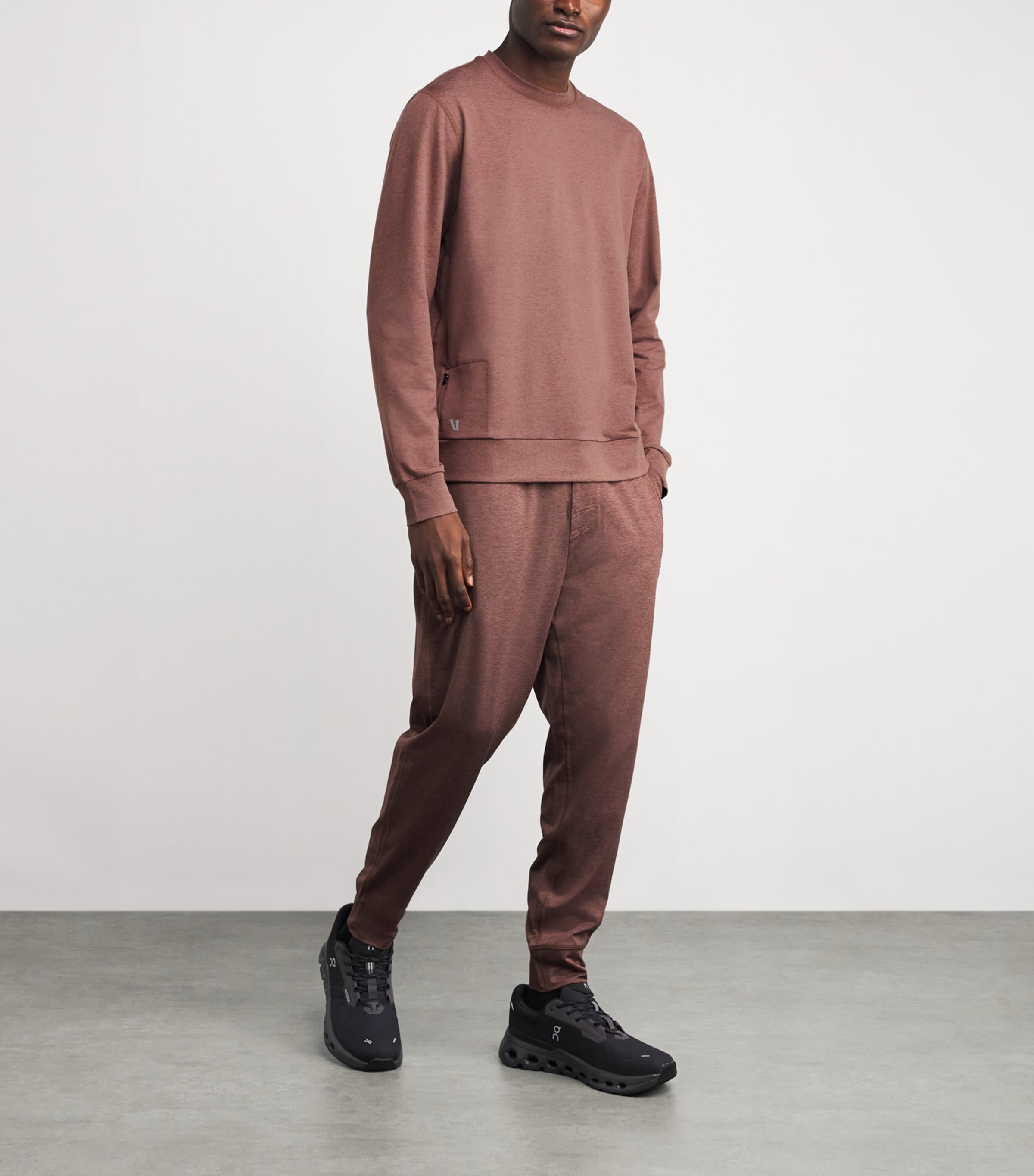 Ponto Performance Sweatshirt SAH SABLE HEATHER Image 2