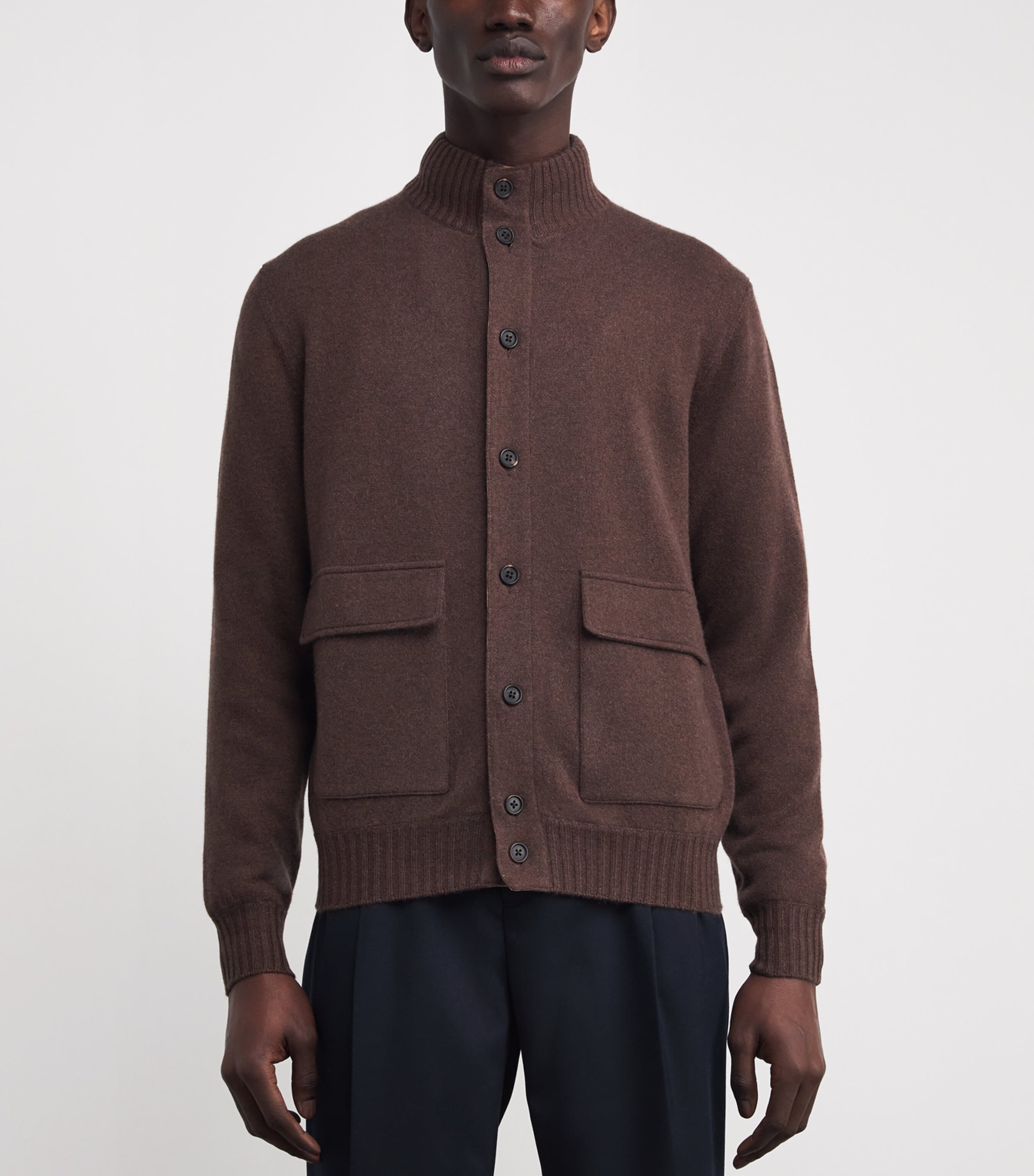 Cashmere Cardigan A.8-T.MORO Image 3