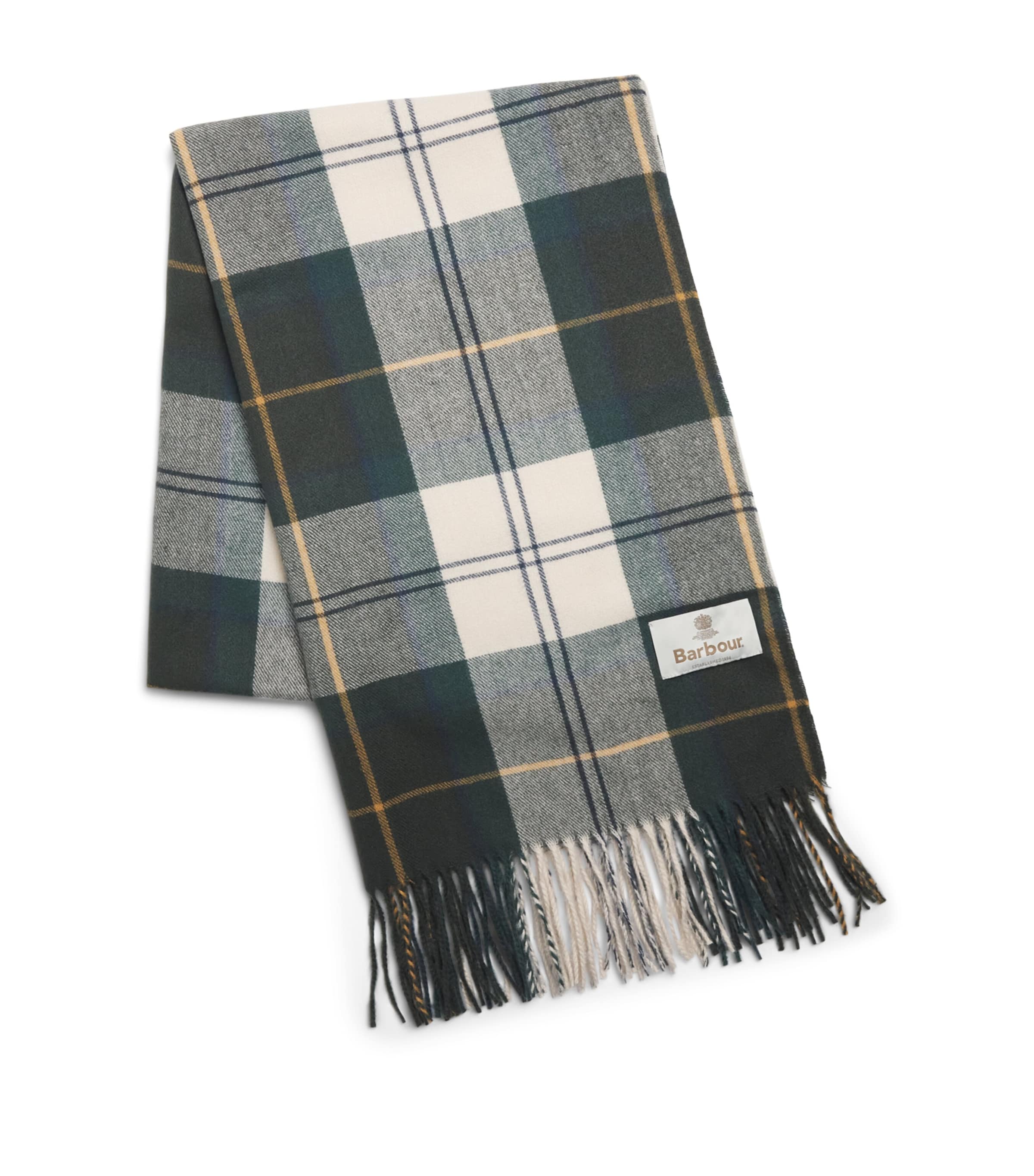 Barbour Tartan Hailes Scarf Ancient Tartan Image 1