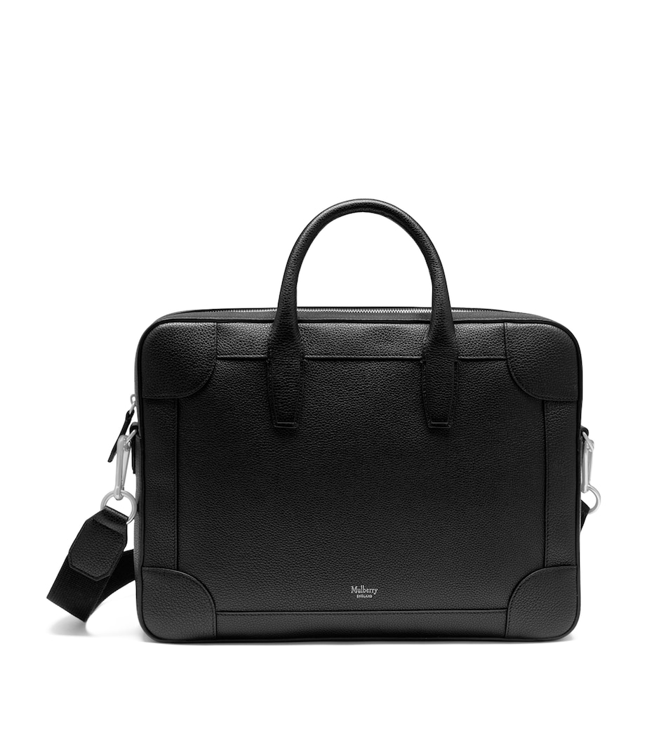 Mulberry Leather Belgrave Briefcase Black Image 1