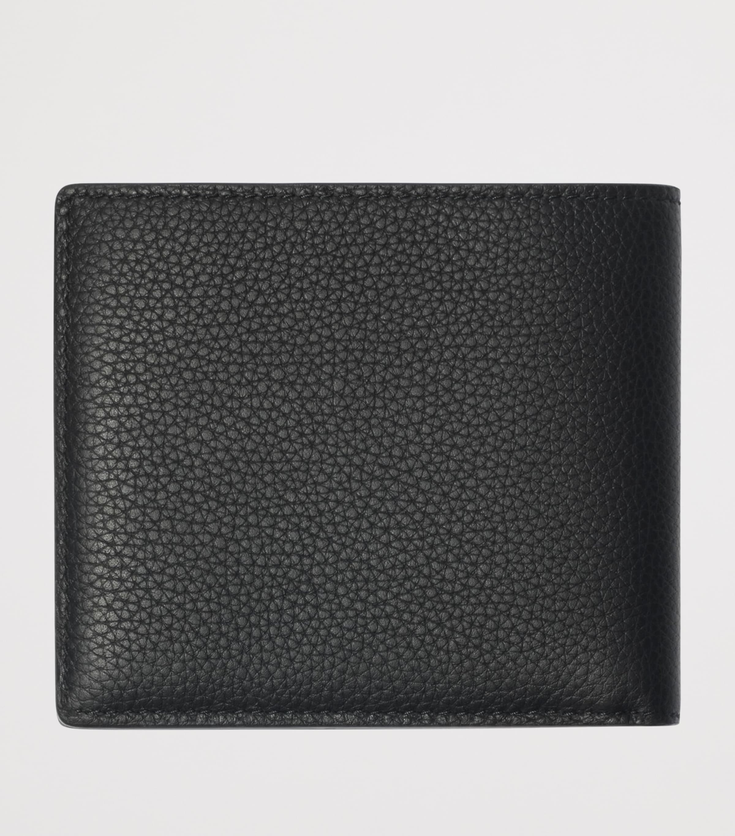 Burberry Leather Cotswolds Bifold Wallet Black Image 3