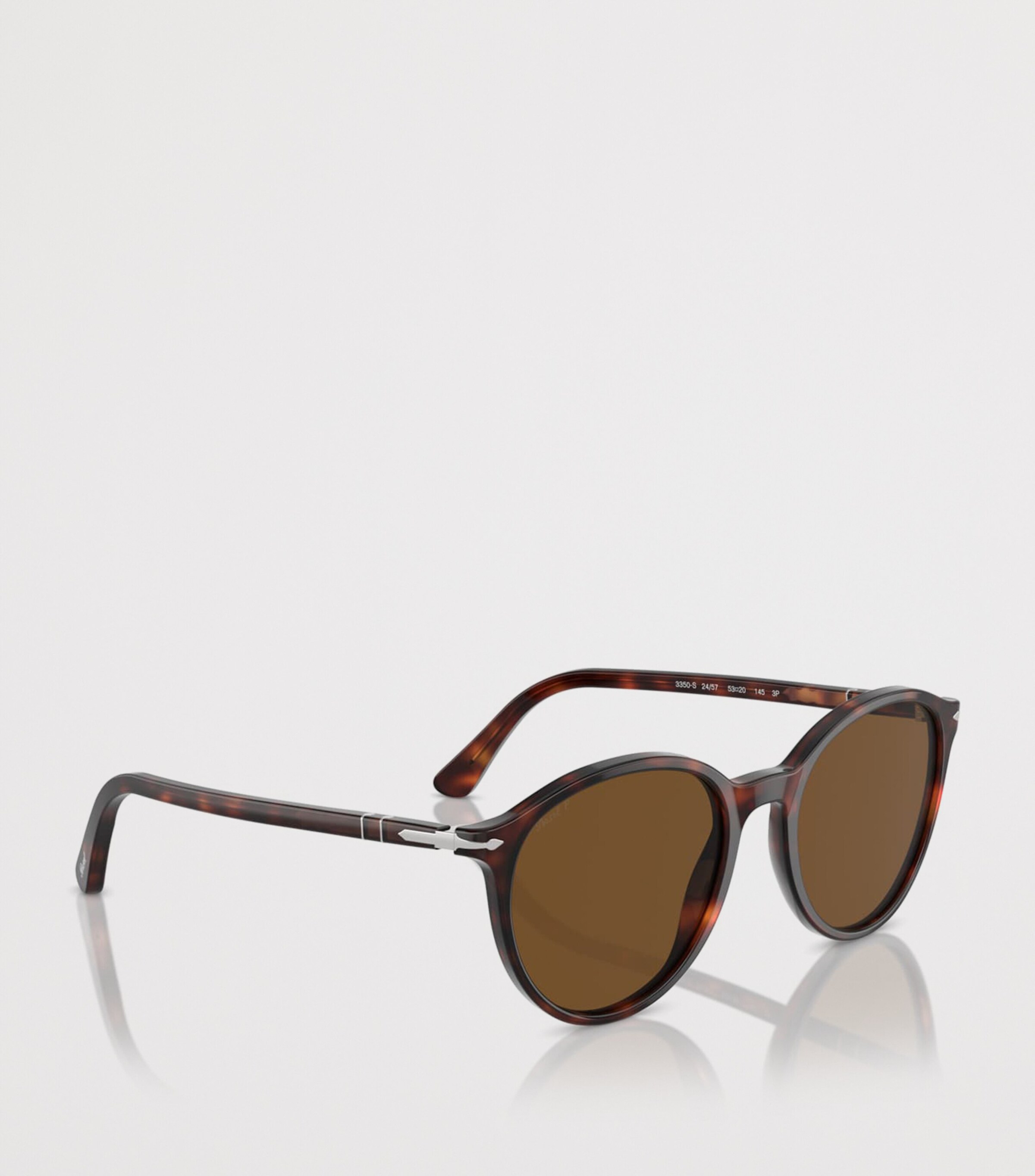 Persol Round Phantos Sunglasses Brown Image 6