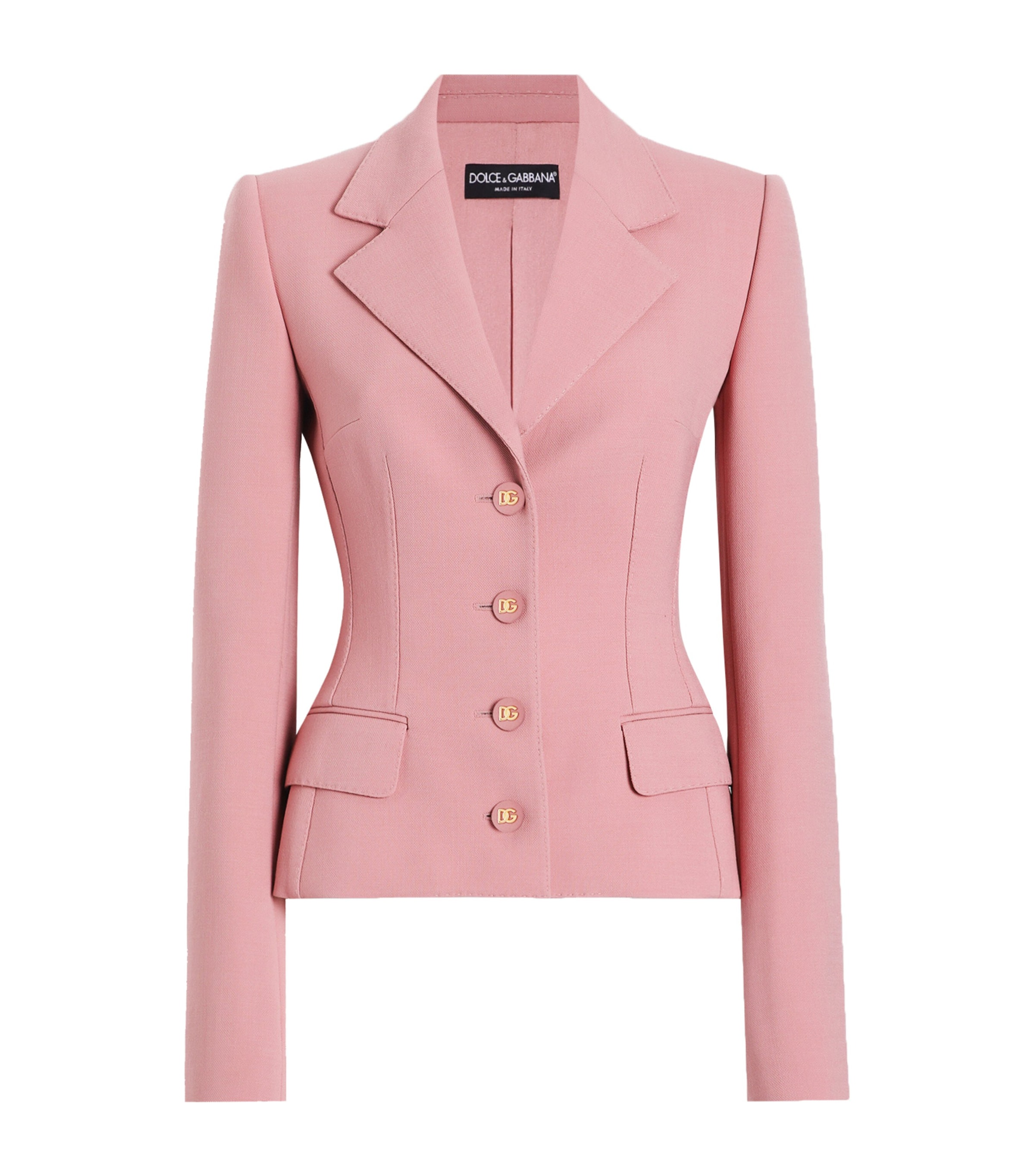 Dolce & Gabbana Tailored Single-breasted Jacket Flap Pockets