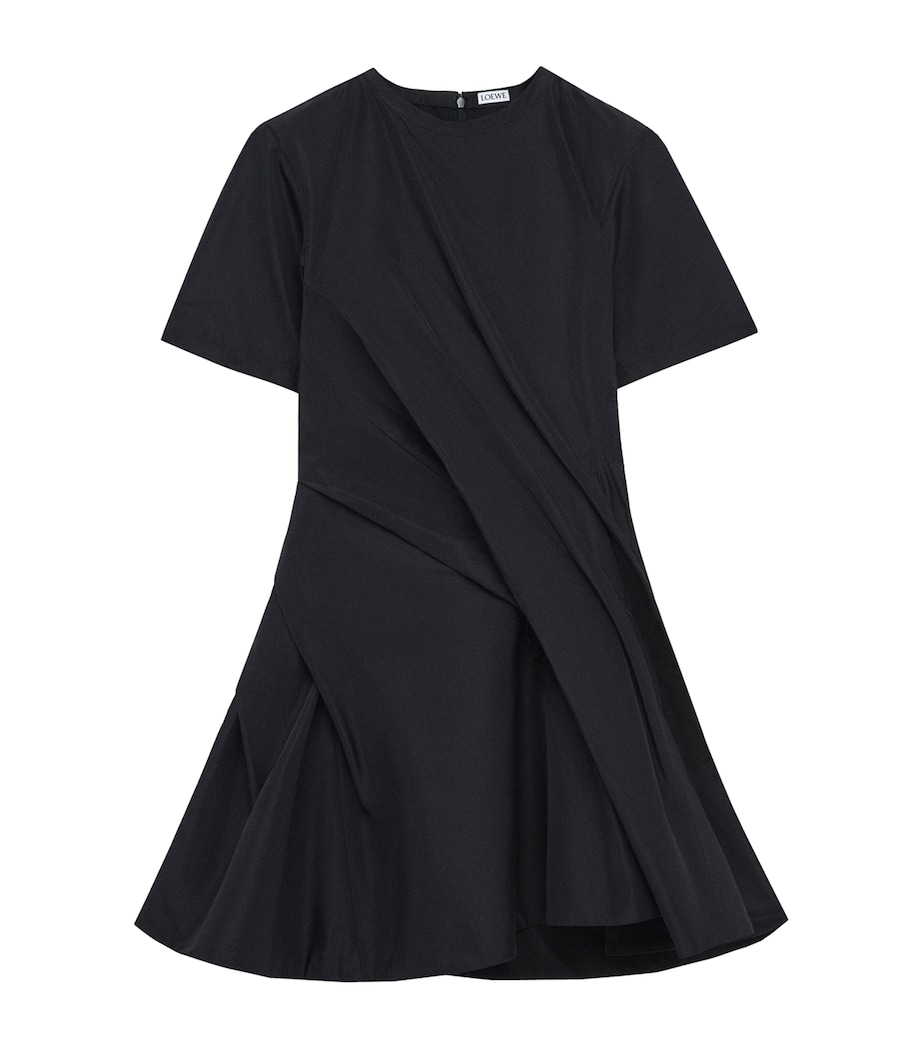 Twisted Mini Dress BLACK Image 1