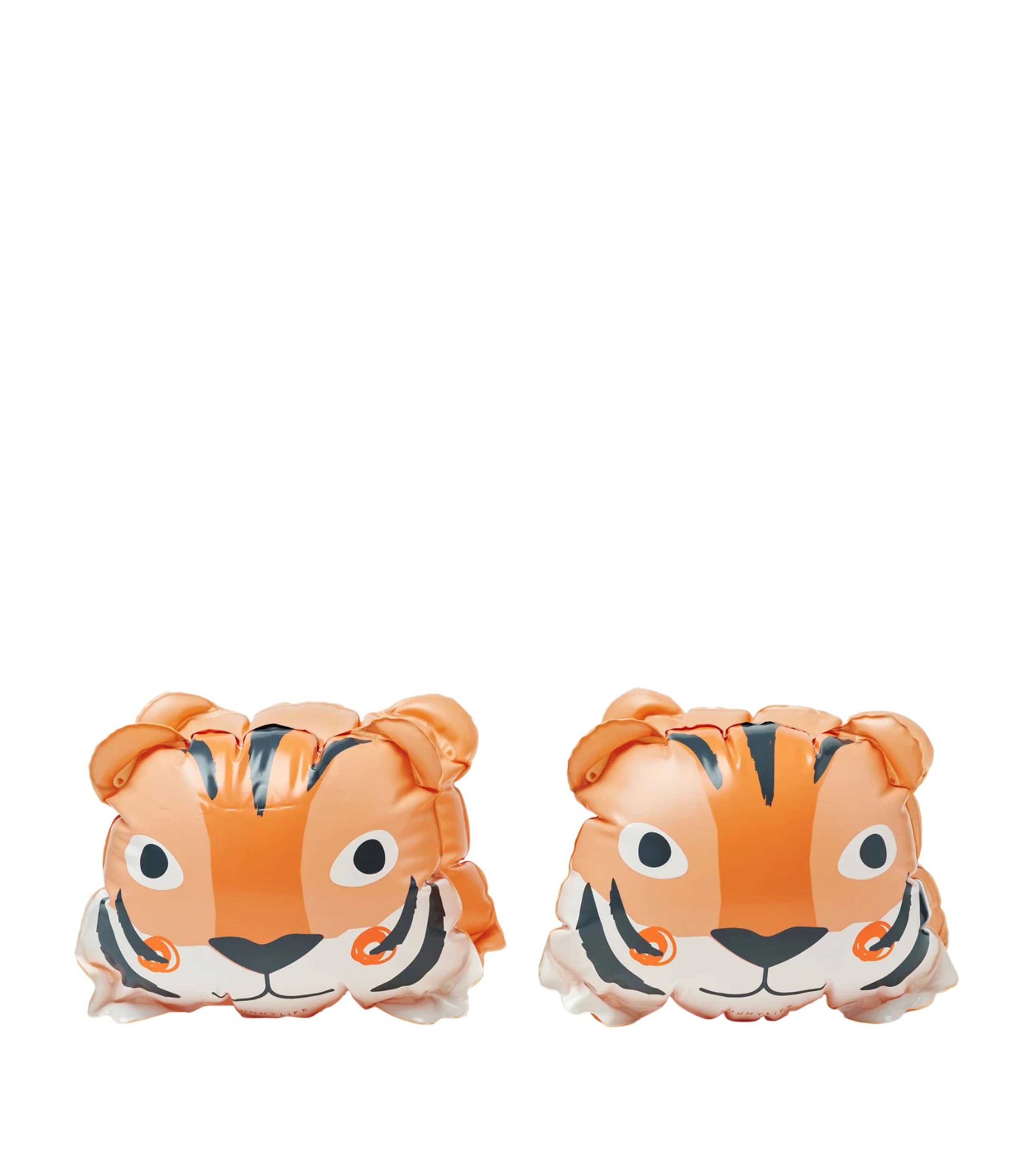 Sunnylife Kids Inflatable Tino the Tiger Armbands Orange Image 4