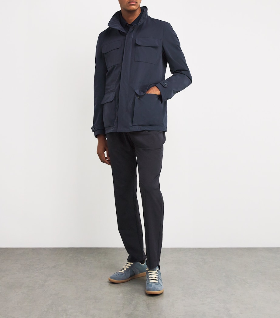 Padded Field City Jacket 9201BLU NAVY Image 2