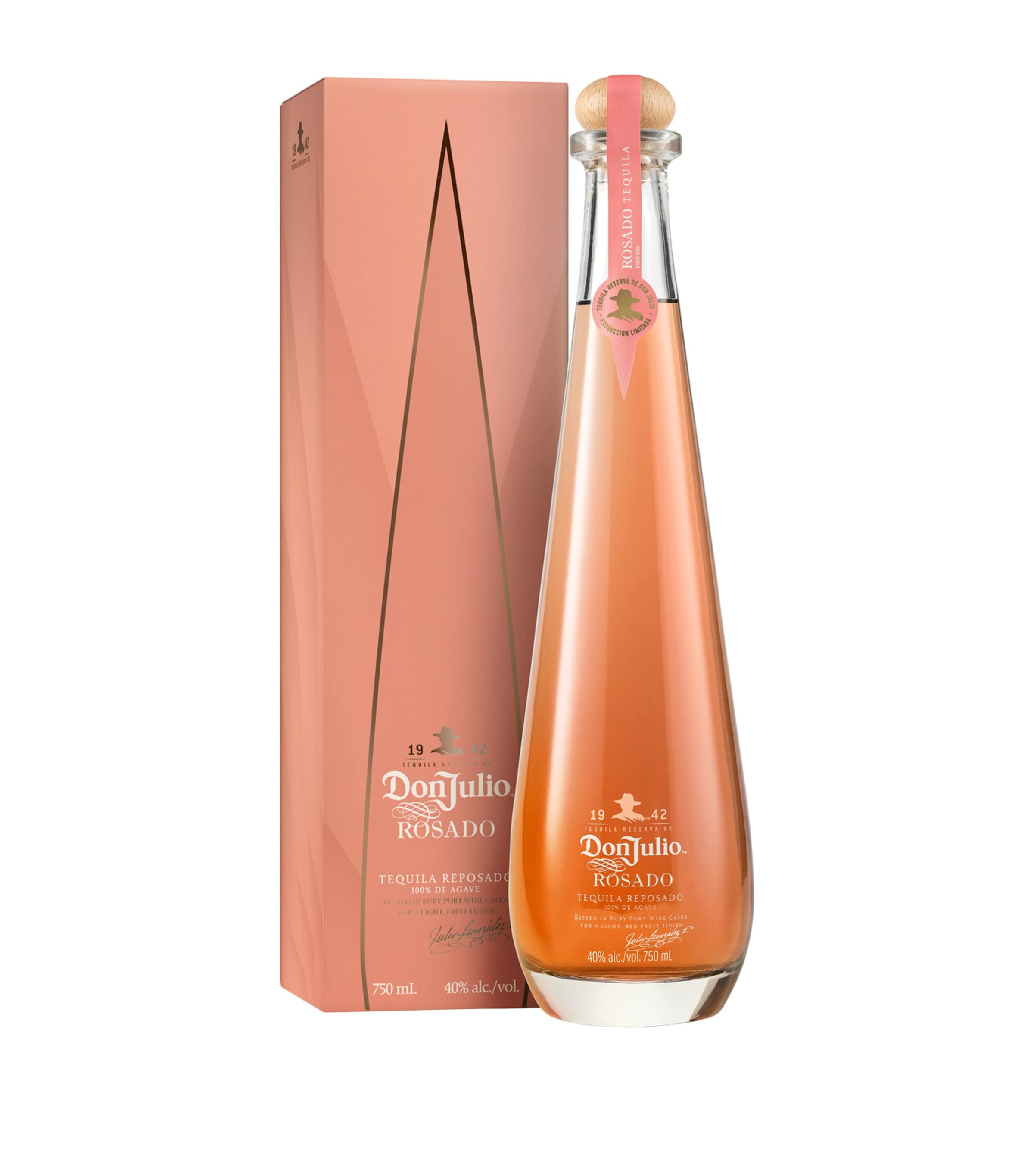Don Julio 1942 Rosado Reposado Tequila (70cl) NO COLOUR Image 2