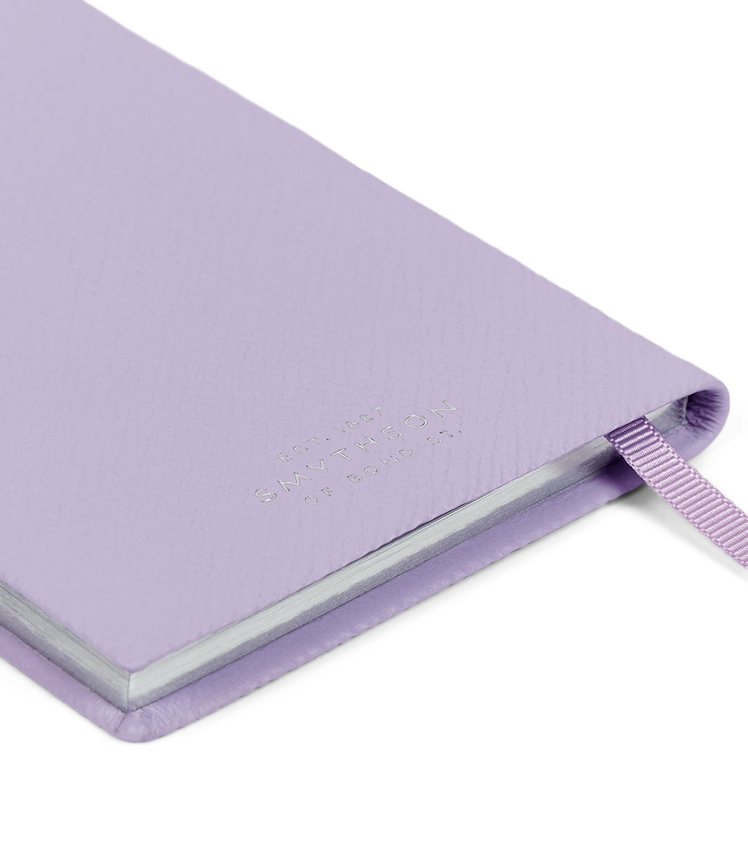 Panama Leather Weekly Diary 2026 LILAC Image 6
