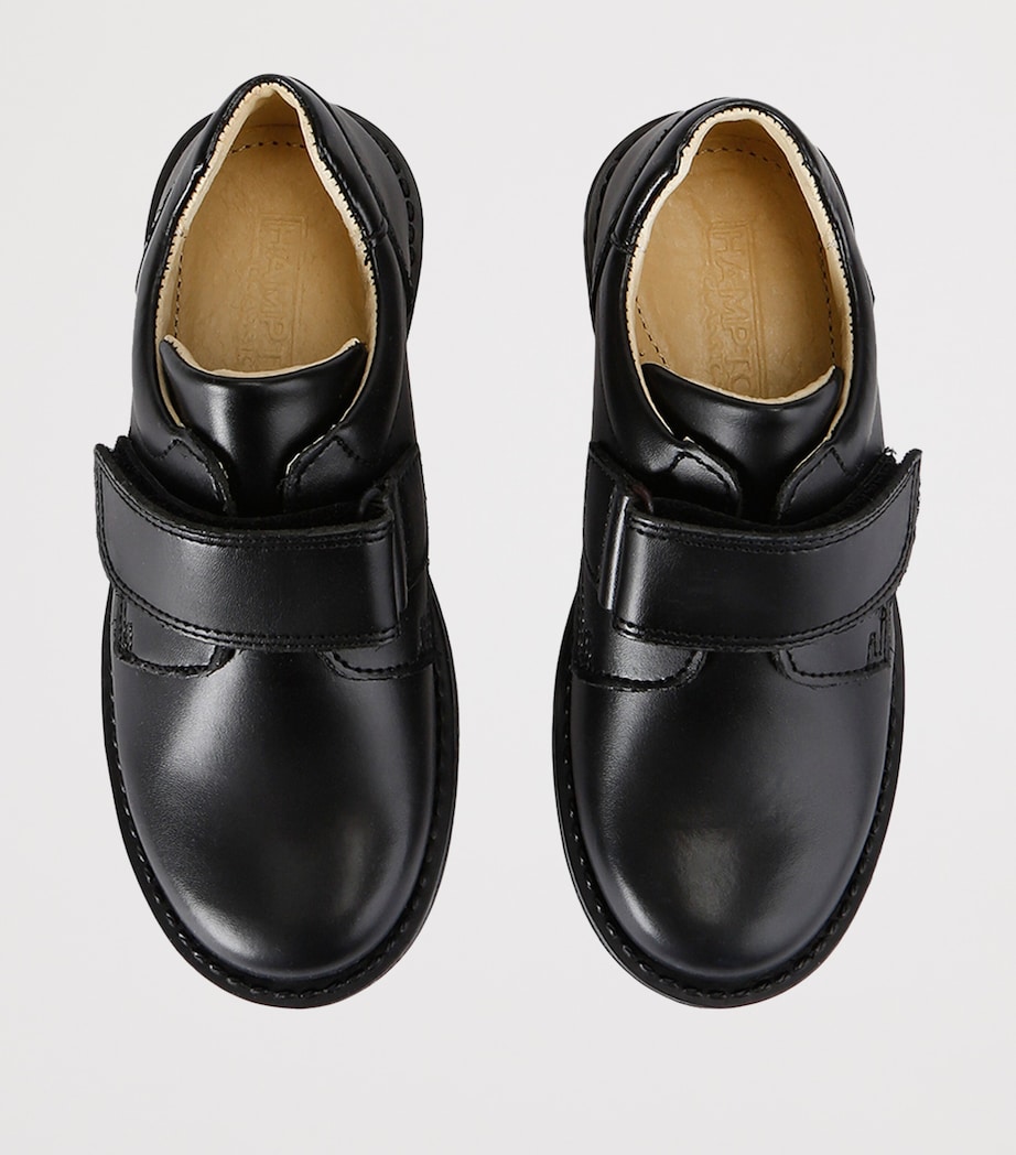 Leather George School Shoes BLACK Image 4