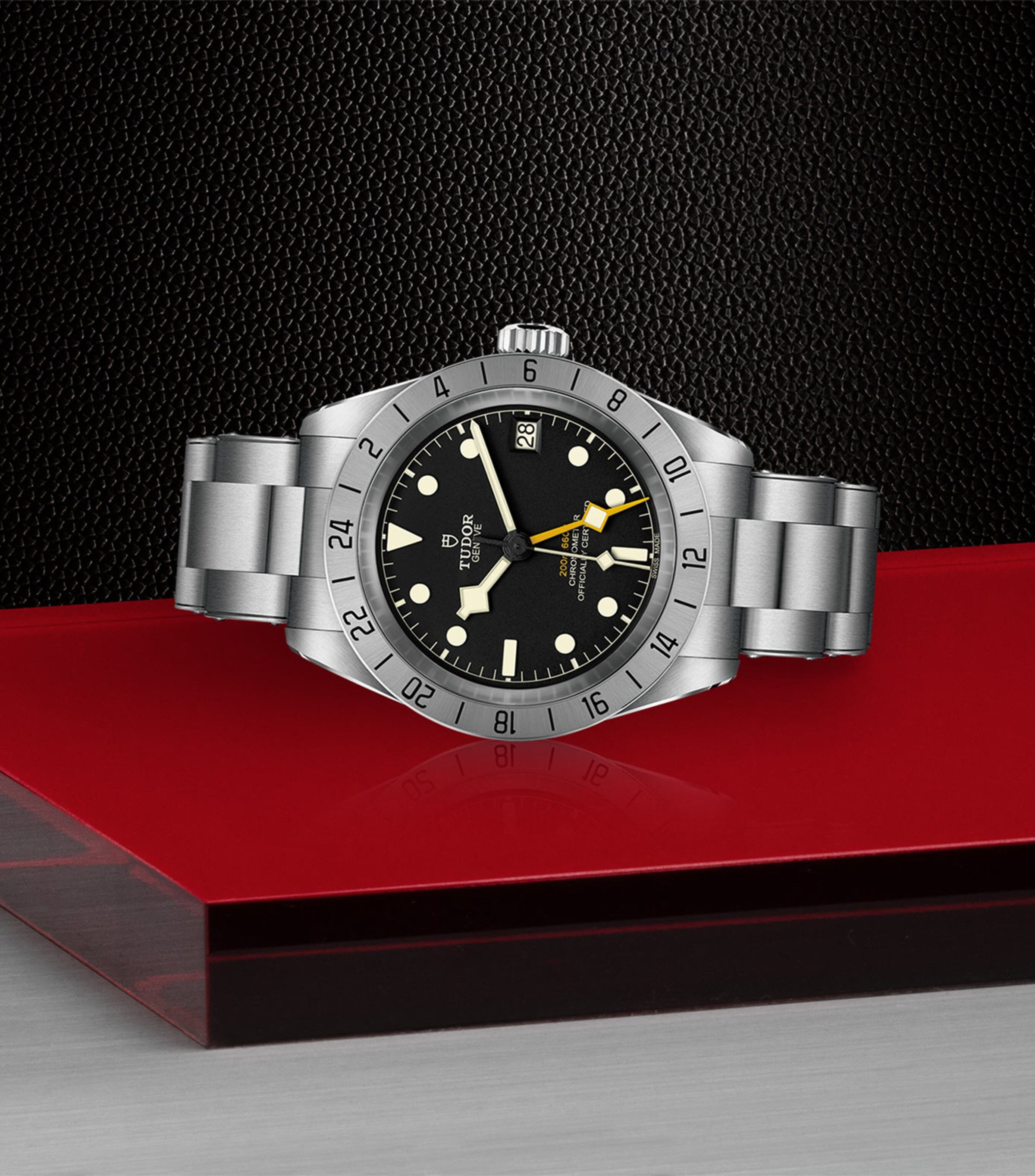 TUDOR Black Bay Pro Stainless Steel Watch 39mm Black Image 5