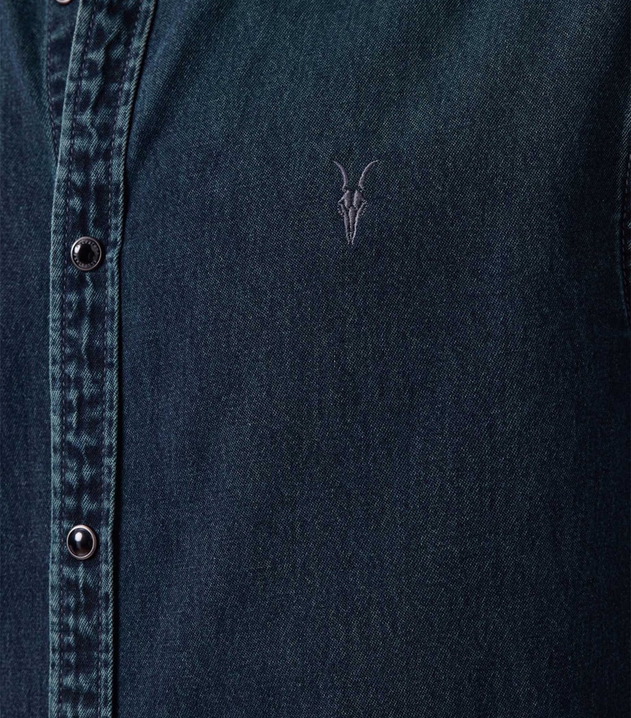 Organic Cotton Gleason Shirt PHANTOM BLUE Image 6