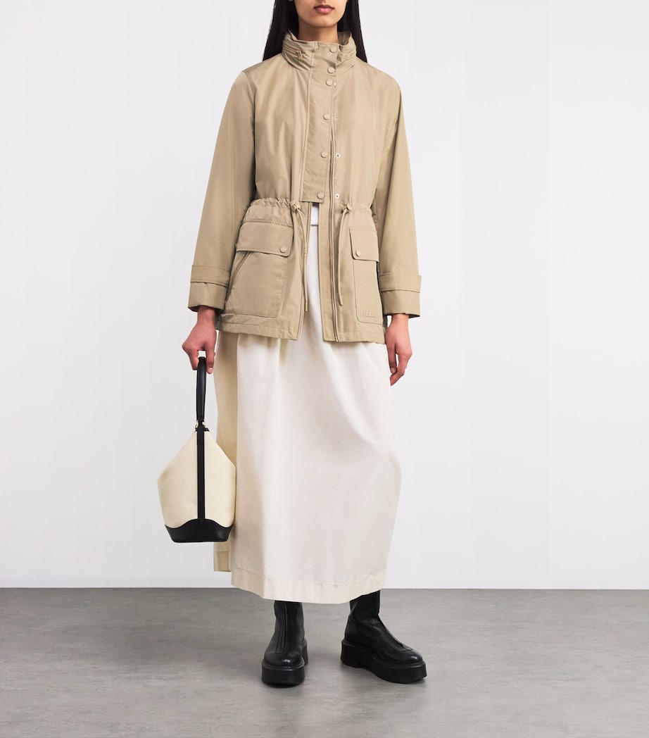 Keryn Rain Jacket LIGHT CAMEL Image 2