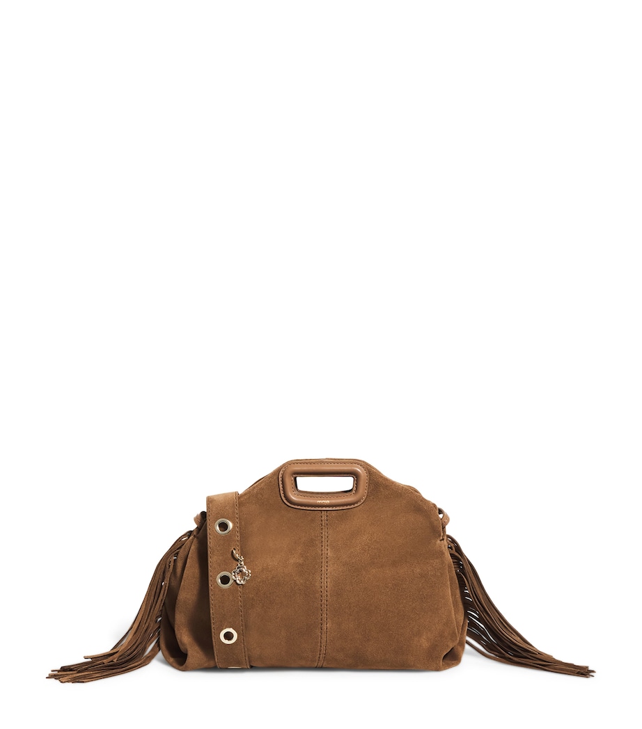 Suede Miss M Shoulder Bag CAMEL Image 1
