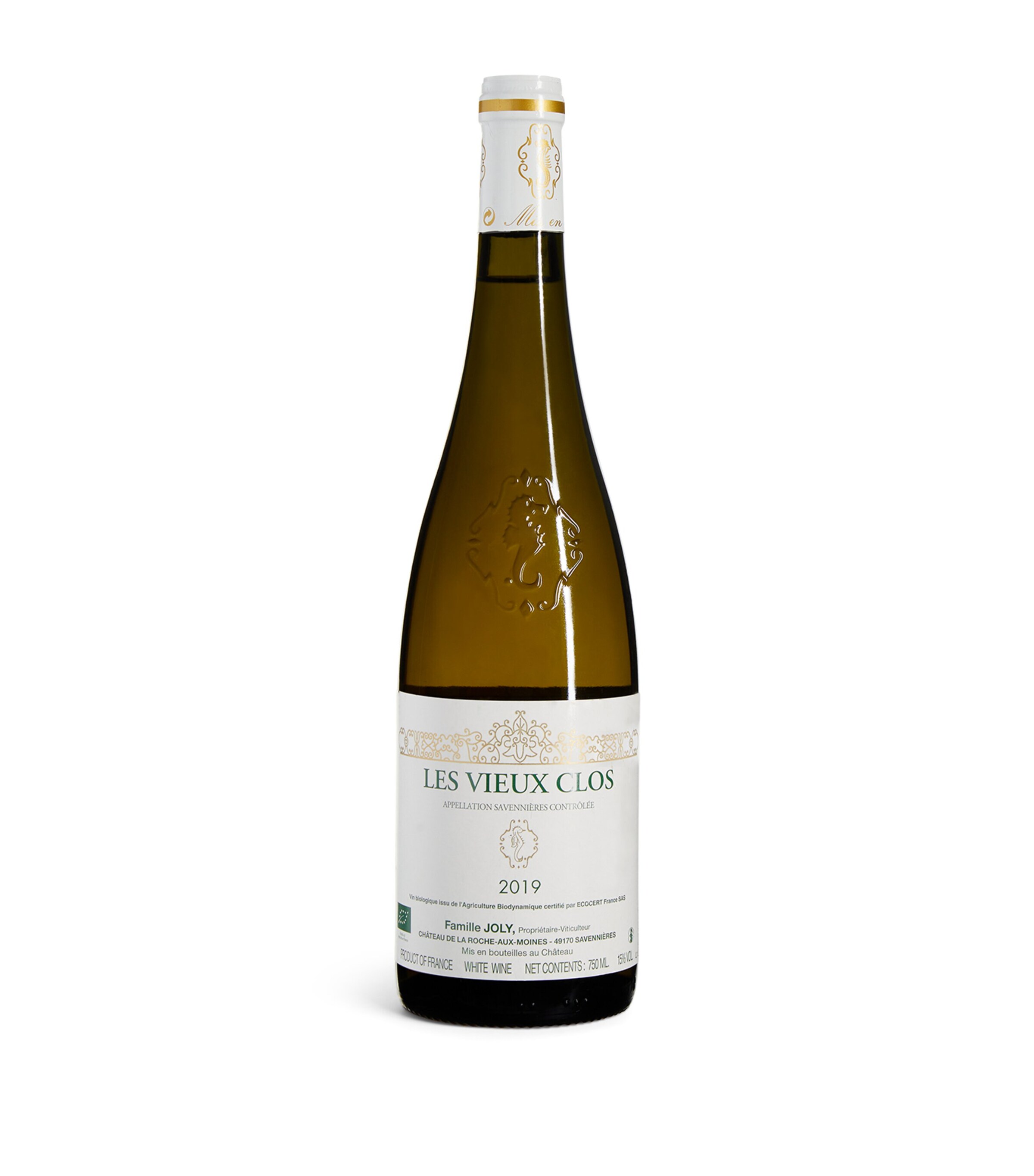 Clos de la Coulée de Serrant Vignobles de la Coulee de Serrant 'Clos de la Coulee de Serrant' 2019 (75cl) - Loire, France Image 1