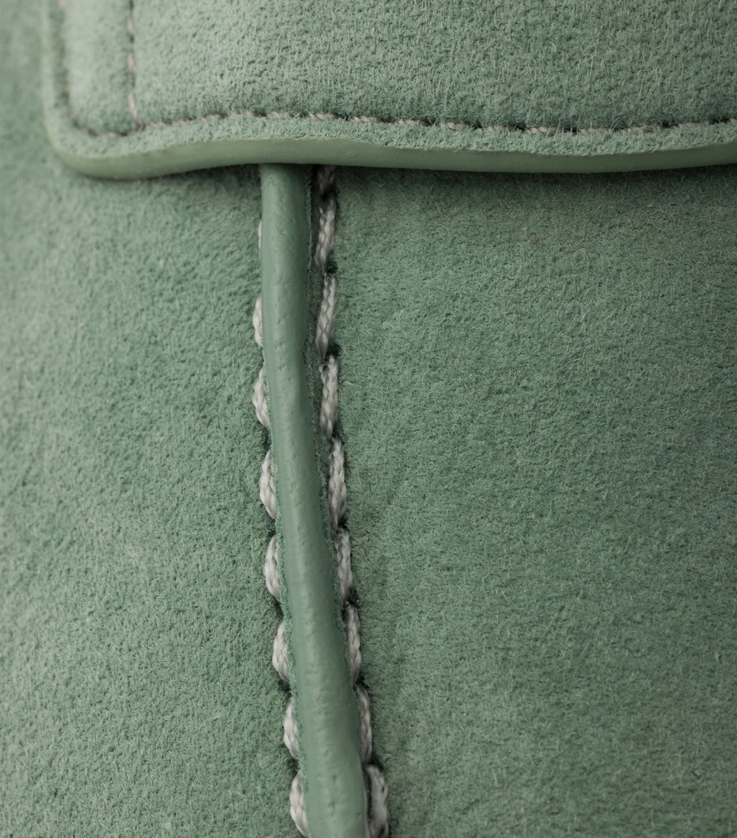 Prada Suede Loafers Green Image 8