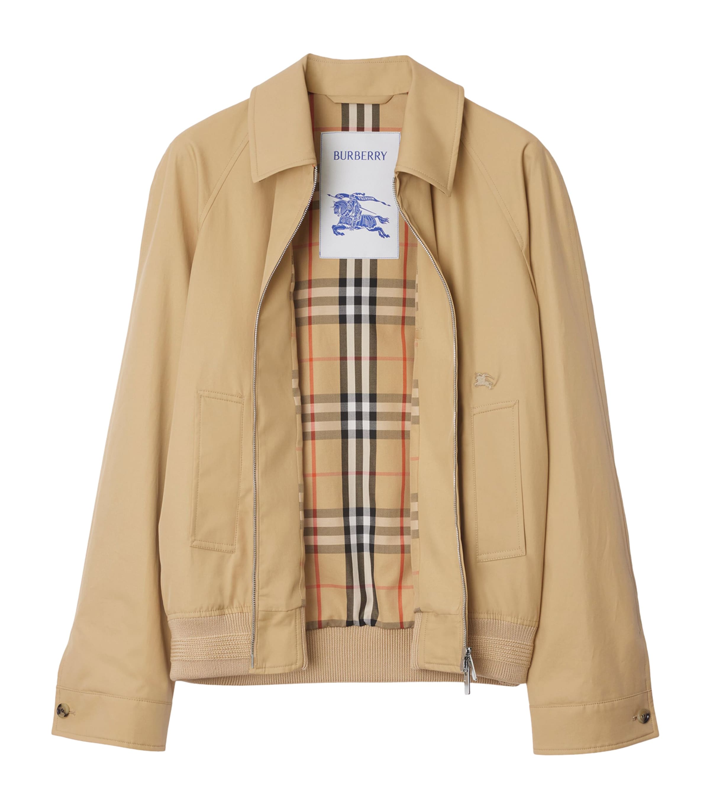 ジャケット・アウター vintage Burberry StaincollarCoat jacket Burberry Cotton Gabardine Chester Harrington Jacket | Harrods US
