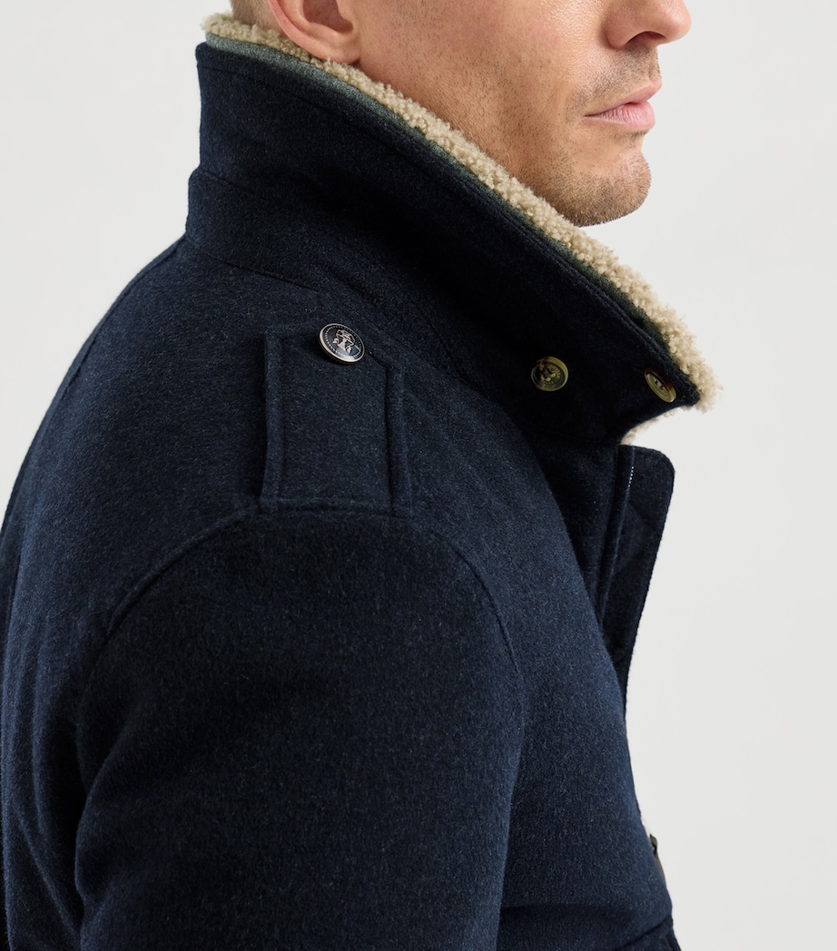 Brunello Cucinelli Mens Cashmere Bomber Jacket Image 6