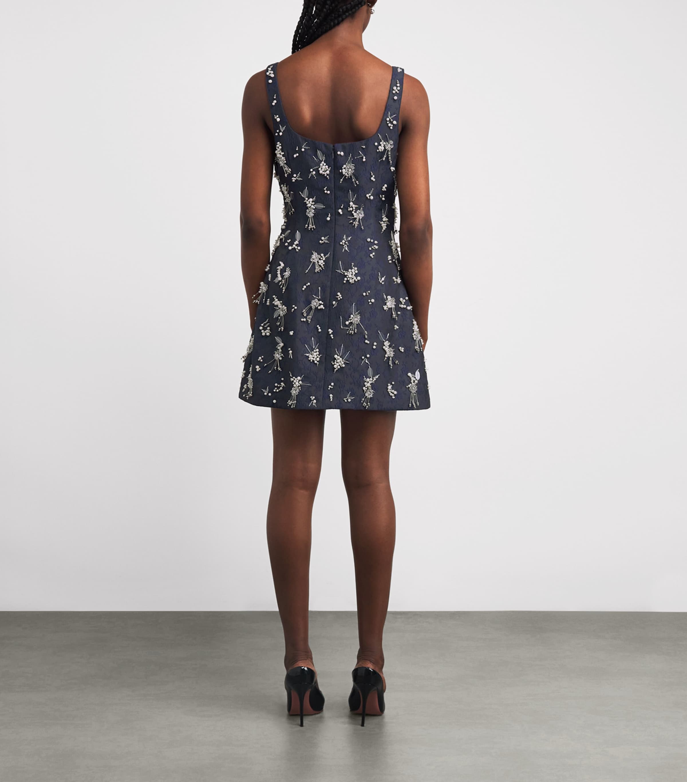 Embellished Viva Mini Dress MIDNIGHT Image 3