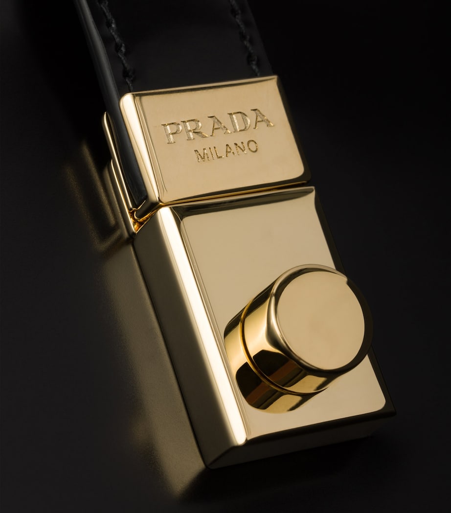 Prada Brushed Leather Cleo Shoulder Bag Image 6