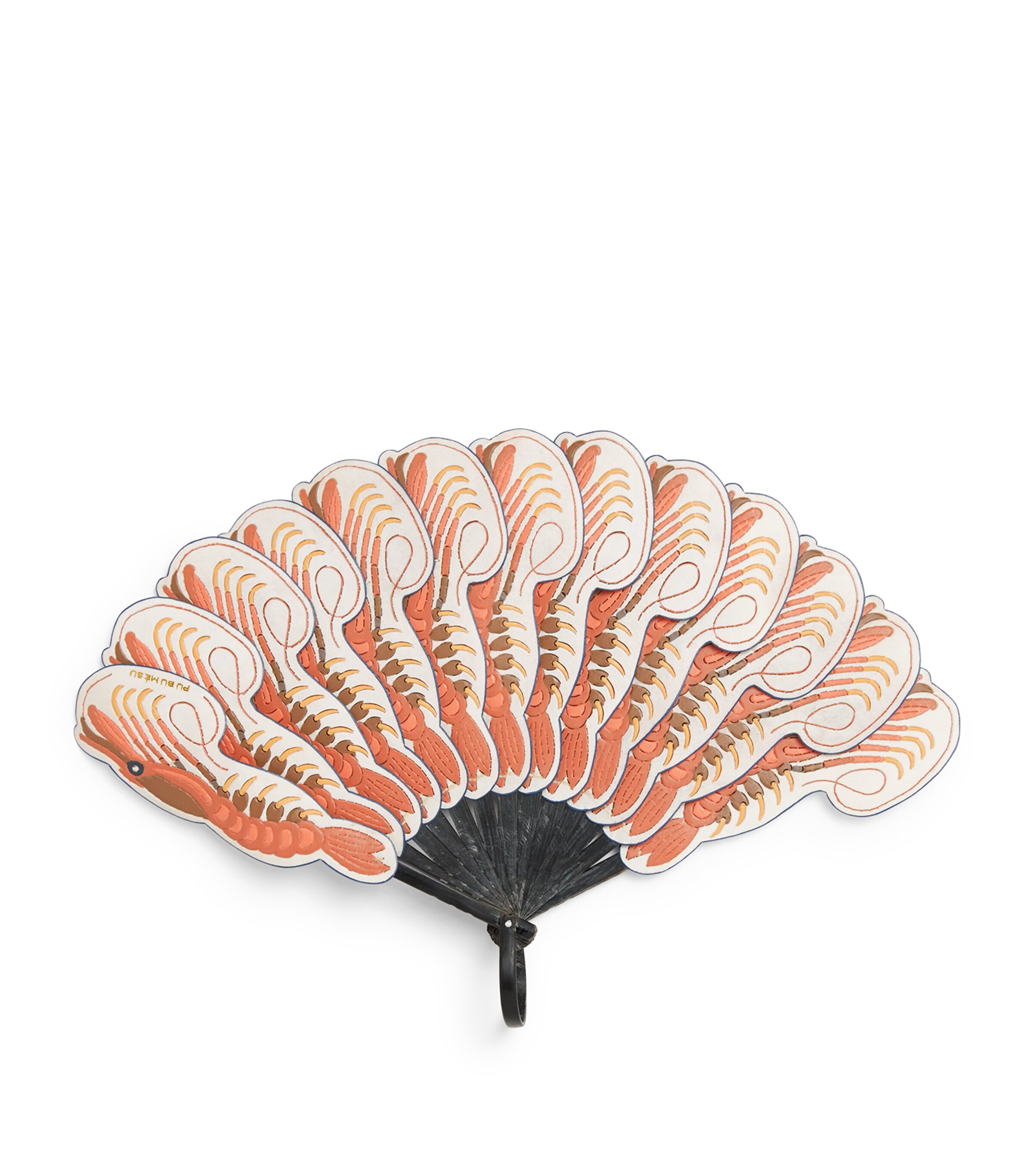 Pubumésu Multi Large Shrimp Fan | Harrods UK