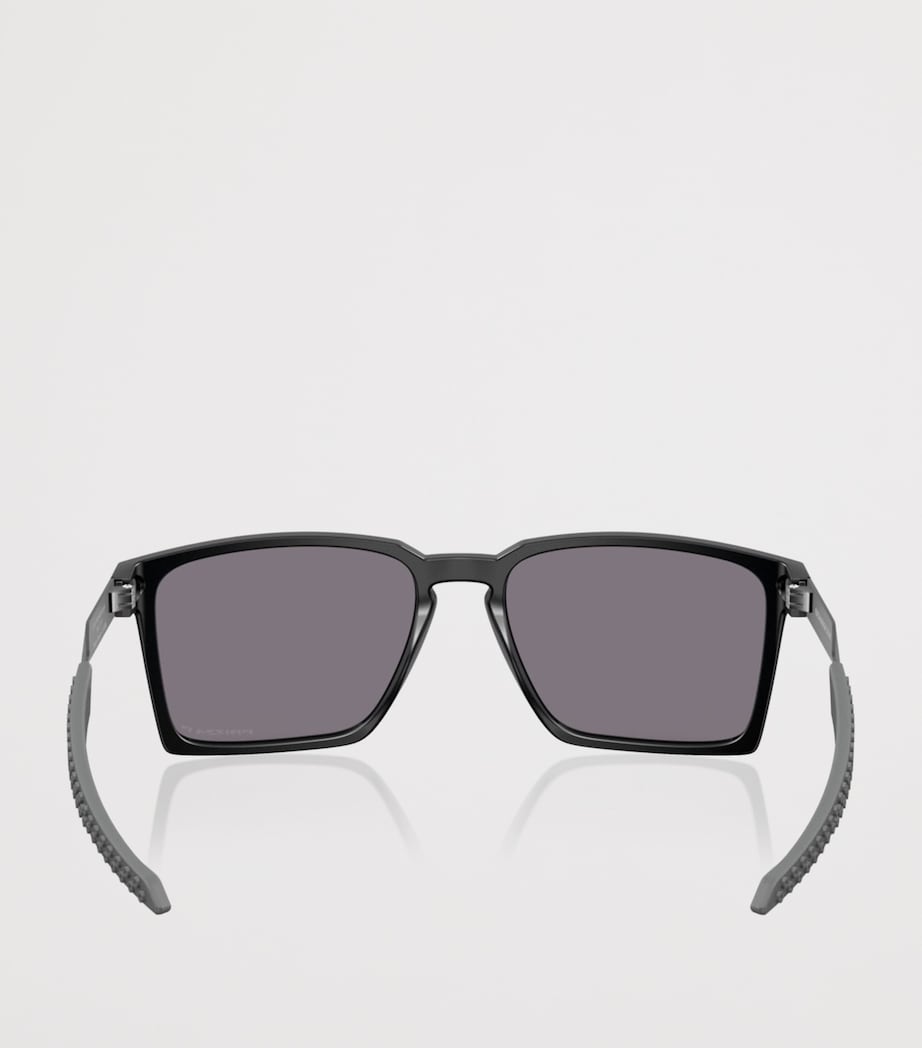 Oakley Exchange Sun Rectangle Sunglasses Black Image 4