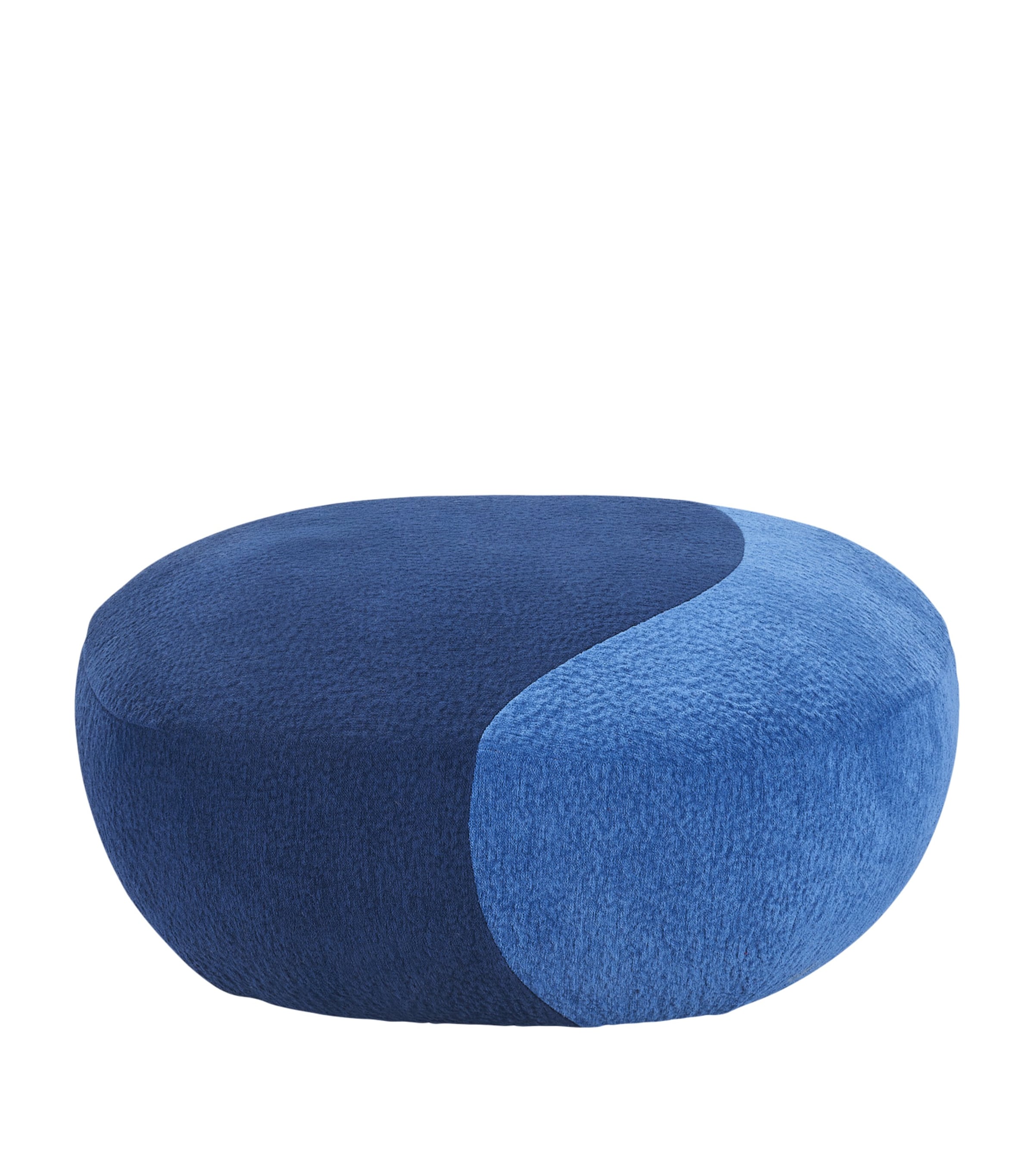 Roche Bobois Medium Dream Ottoman Denim Image 1